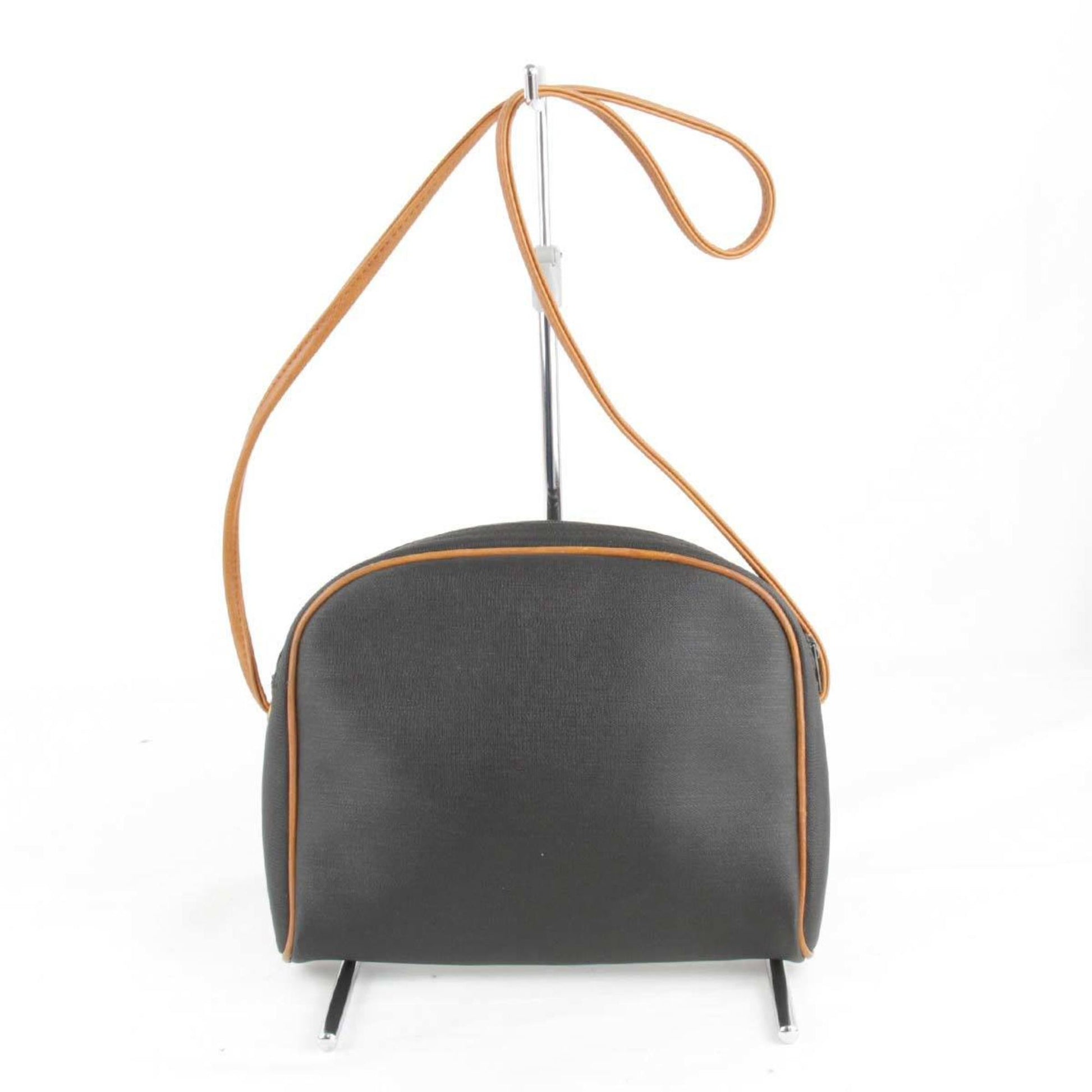 Christian Dior Black Pvc Shoulder Bag  