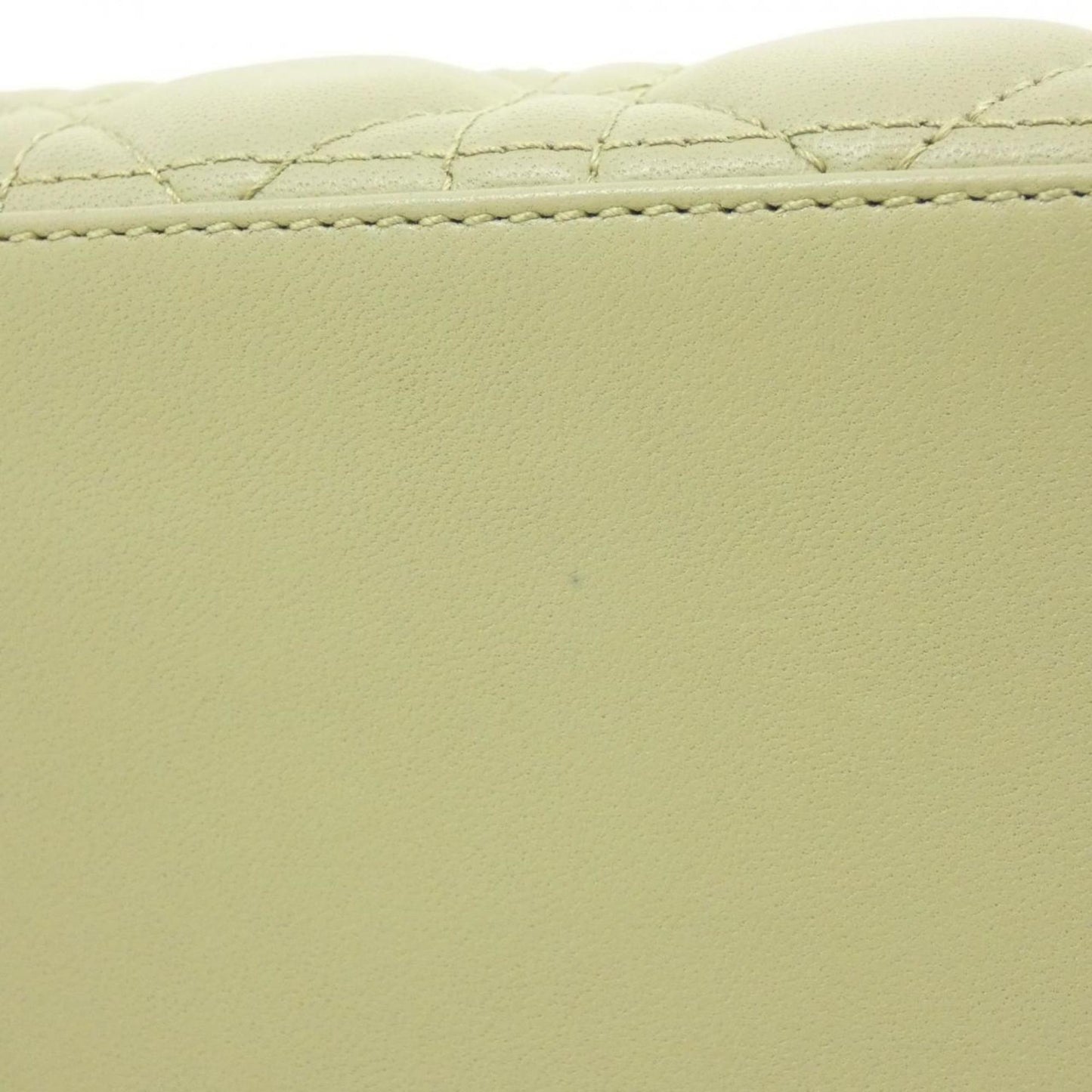 Christian Dior Green Leather Handbag  
