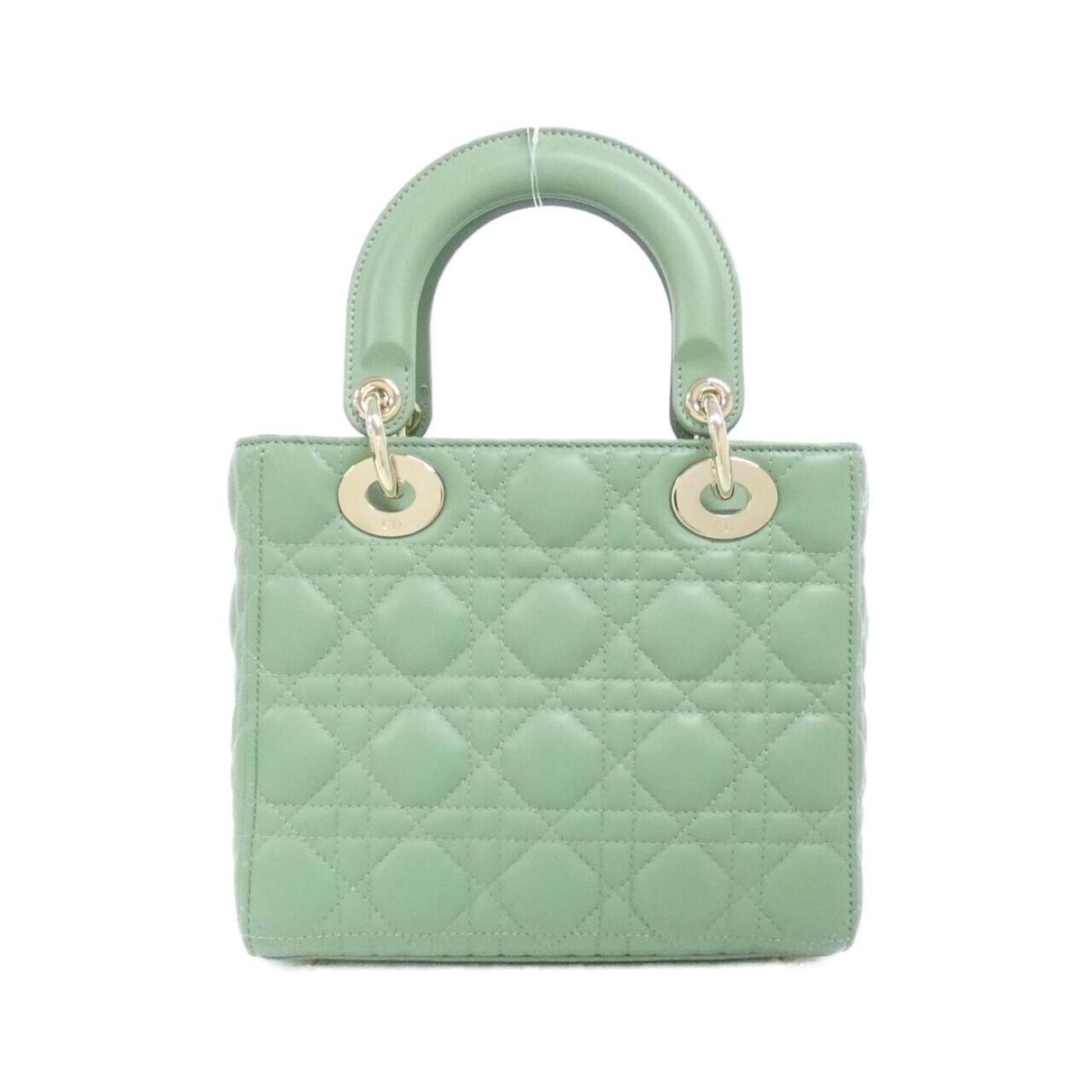 Christian Dior Gold Leather Handbag  