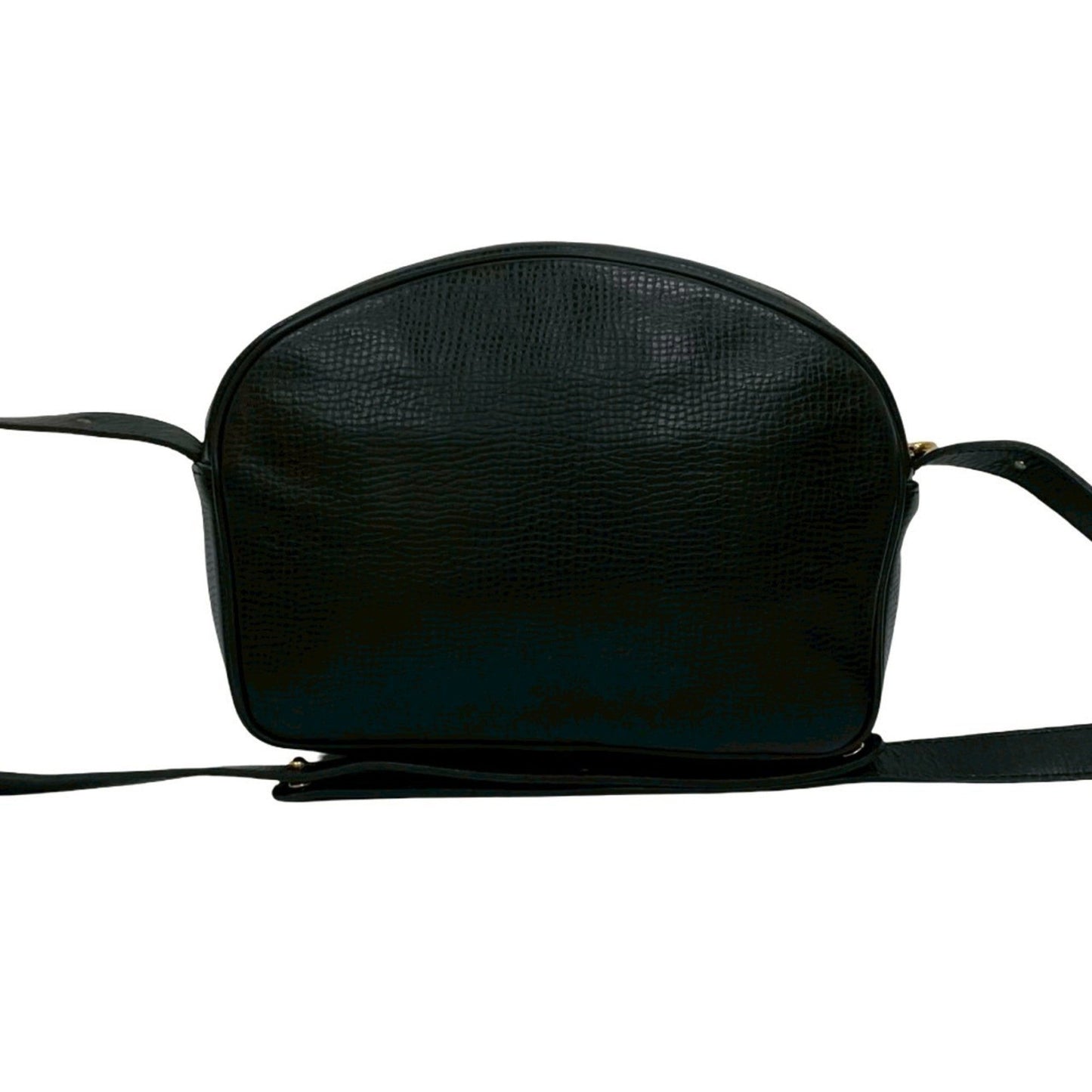 Christian Dior Black Leather Pochette Shoulder Bag  