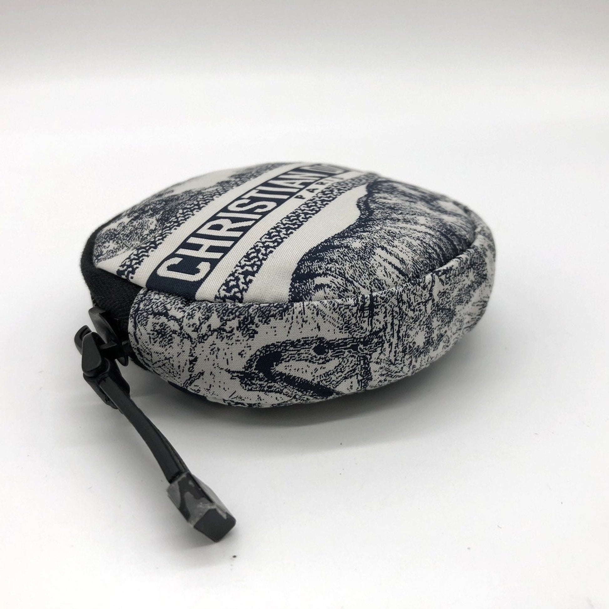 Christian Dior White Fabric Pouch  