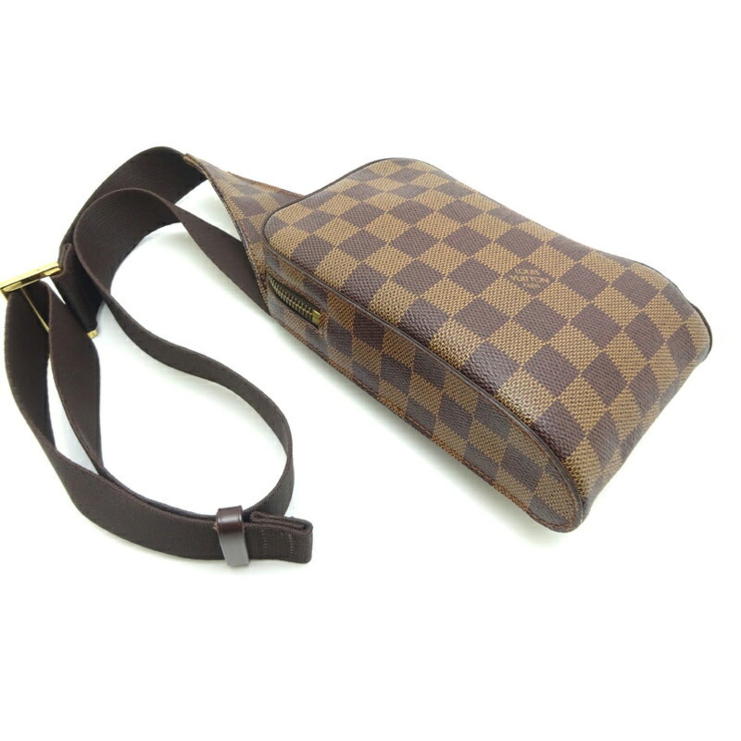 LOUIS VUITTON Jeronimos Women's/Men's Body Bag Damier Ebene [Brown]