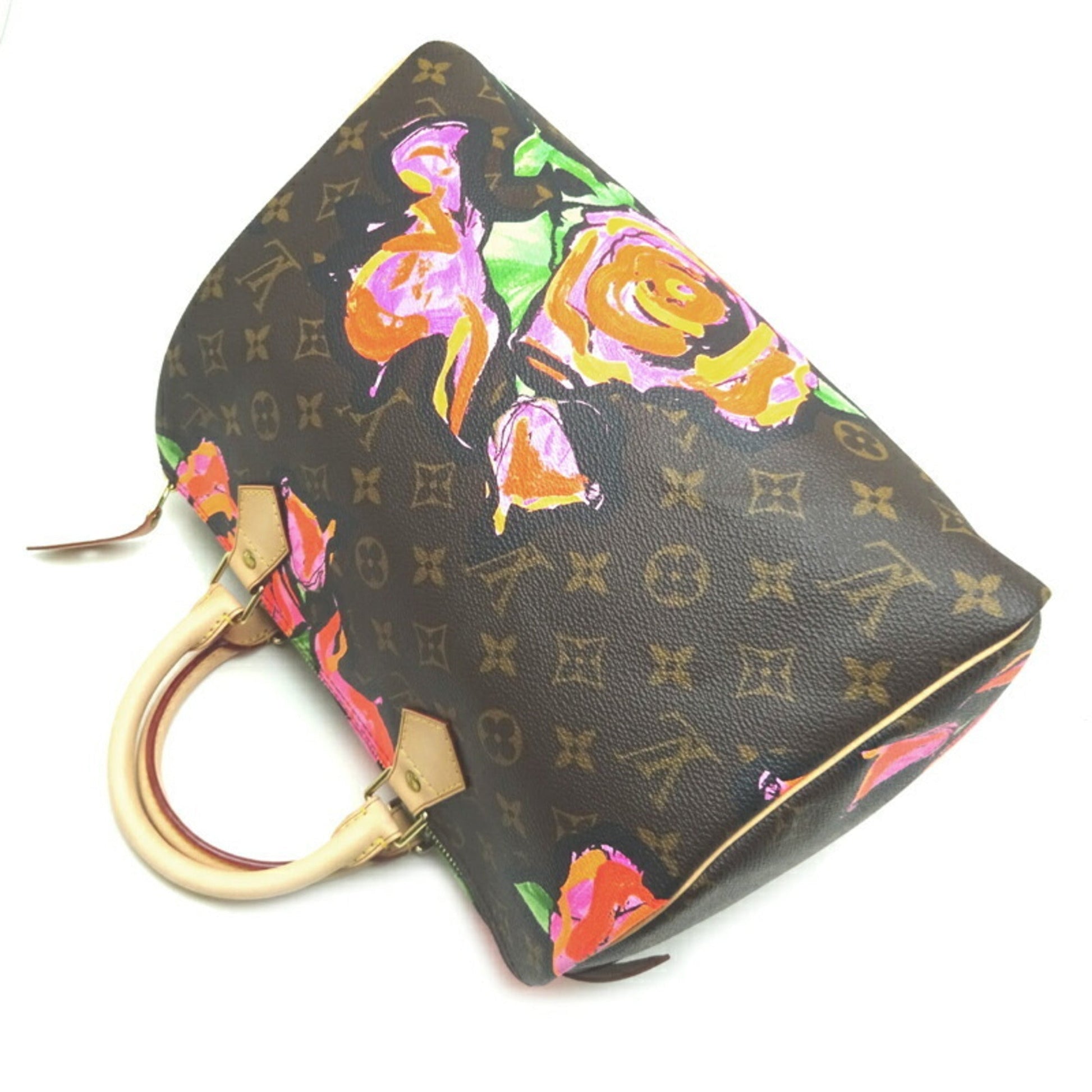LOUIS VUITTON Women's Handbag Monogram Rose Ebene [Brown]