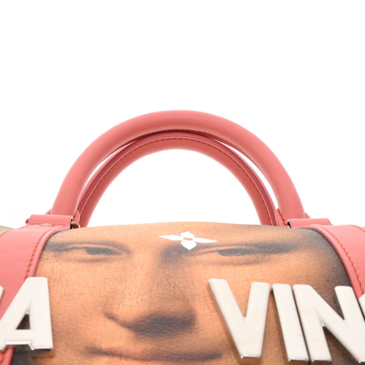 LOUIS VUITTON Masters Collection Mona Lisa Keepall Bandouliere 50 Handbag