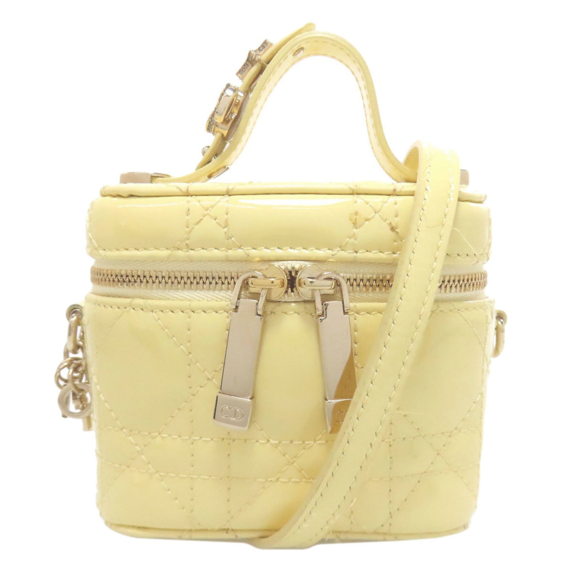 Christian Dior Yellow Handbag  