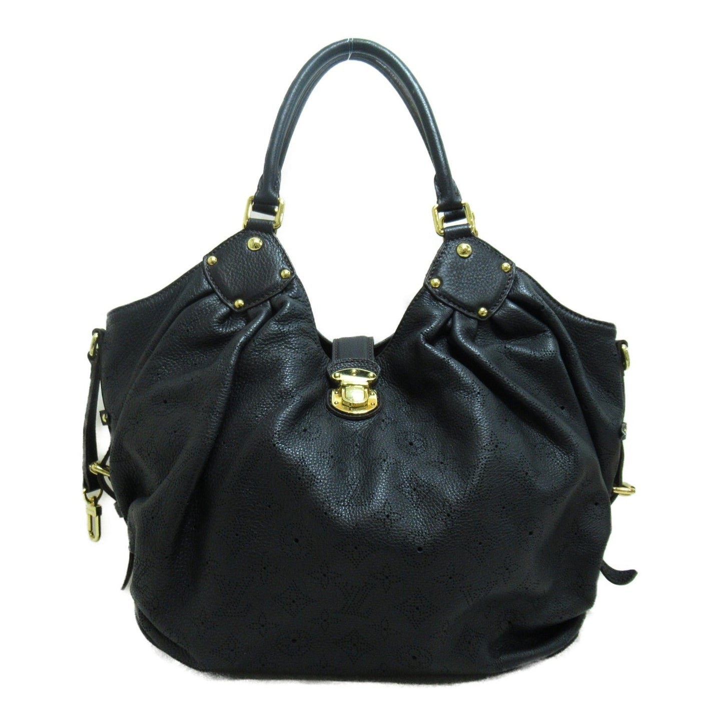LOUIS VUITTON Mahina XL Black2wayShoulder Bag Black Black Mahina leather M95547