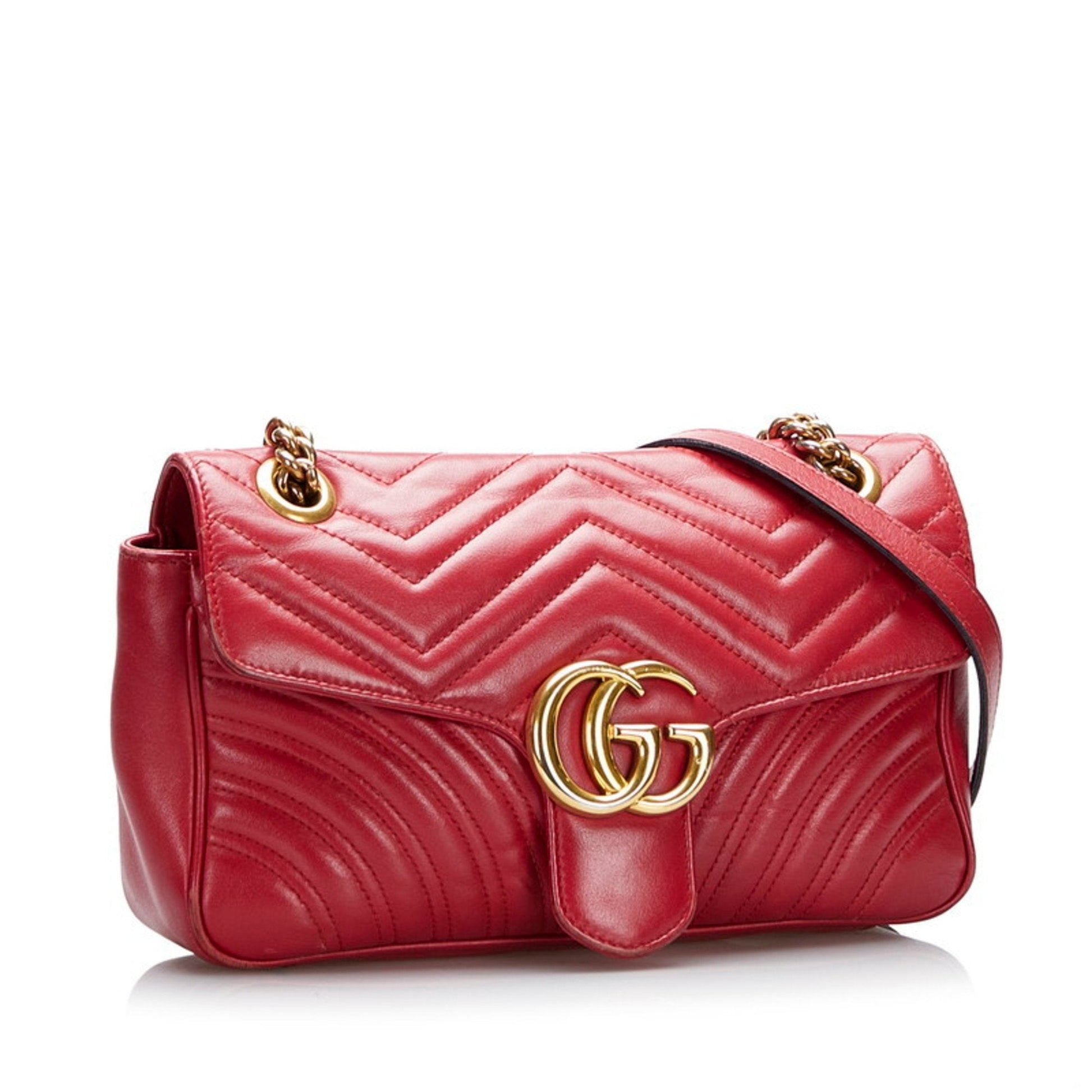 Gucci Quilted Chain Shoulder Bag