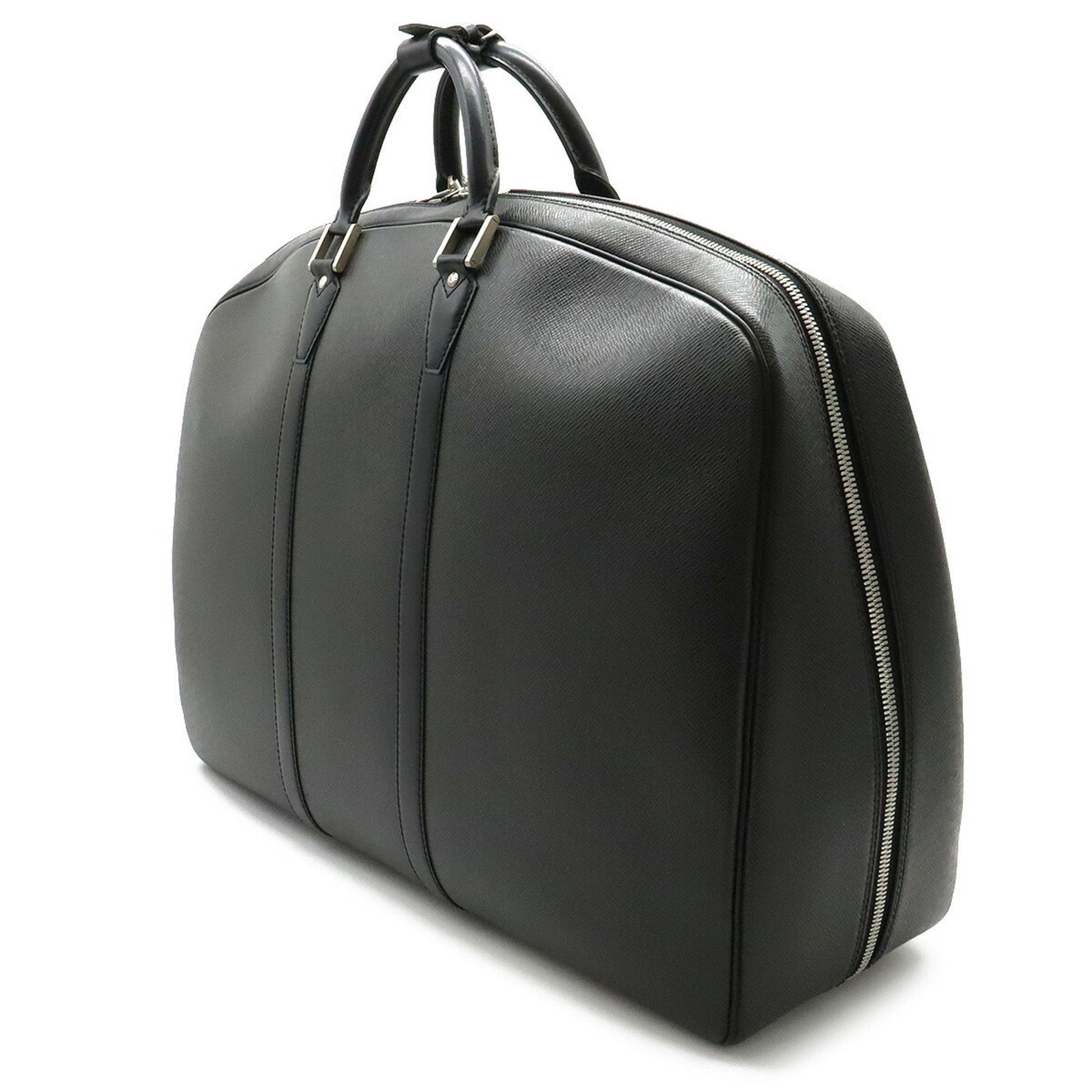 LOUIS VUITTON Taiga Elanga Un Posh Boston Bag Ardoise Black