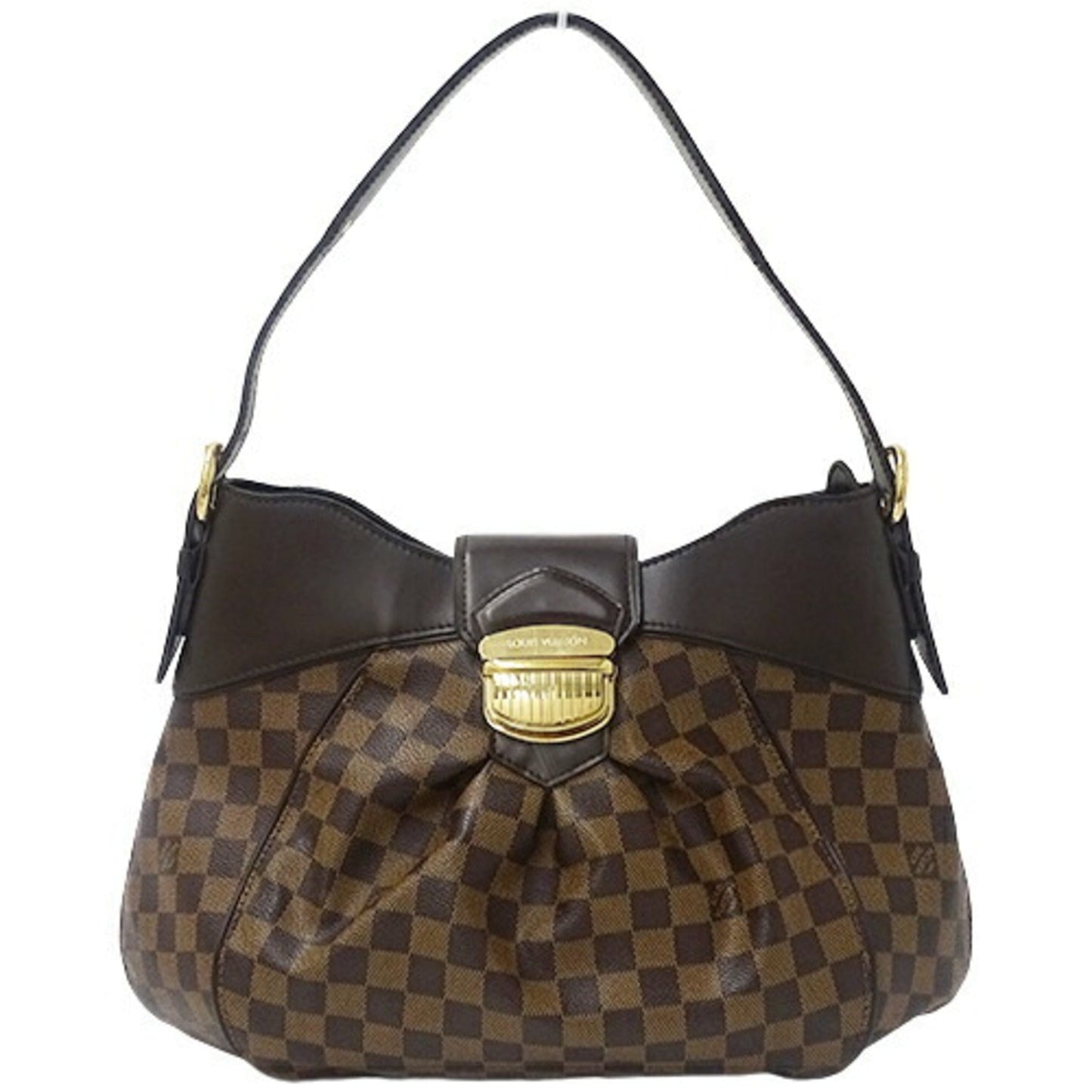LOUIS VUITTON Bag Damier Women's Shoulder Sistina MM Brown