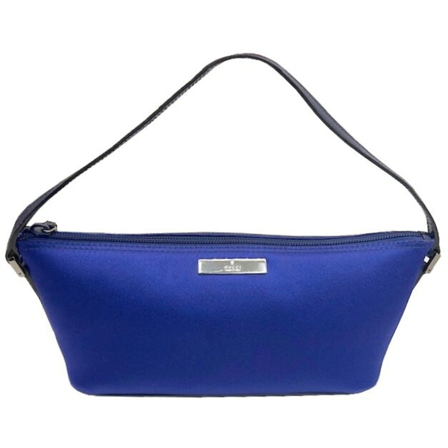 Gucci Blue Leather Clutch