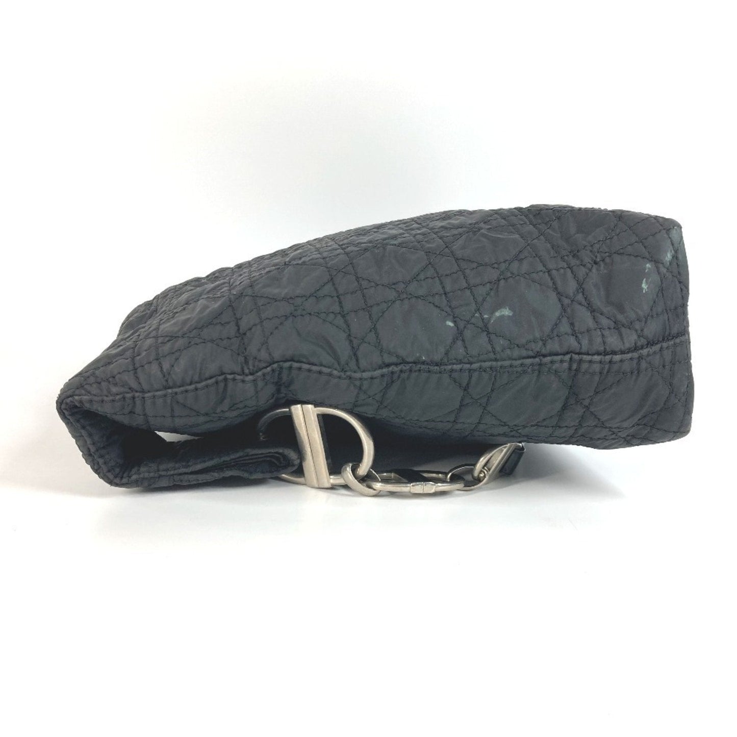 Christian Dior Black Red Color Nylon Shoulder Bag  