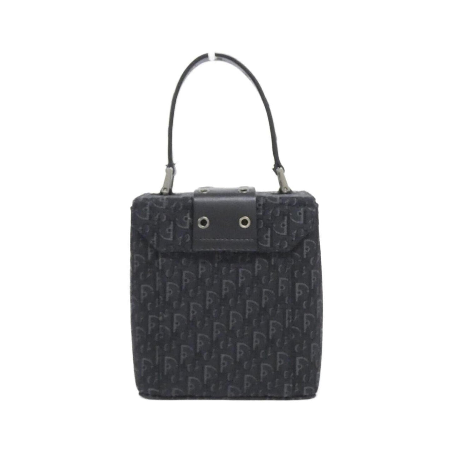 Christian Dior Black Canvas Handbag  