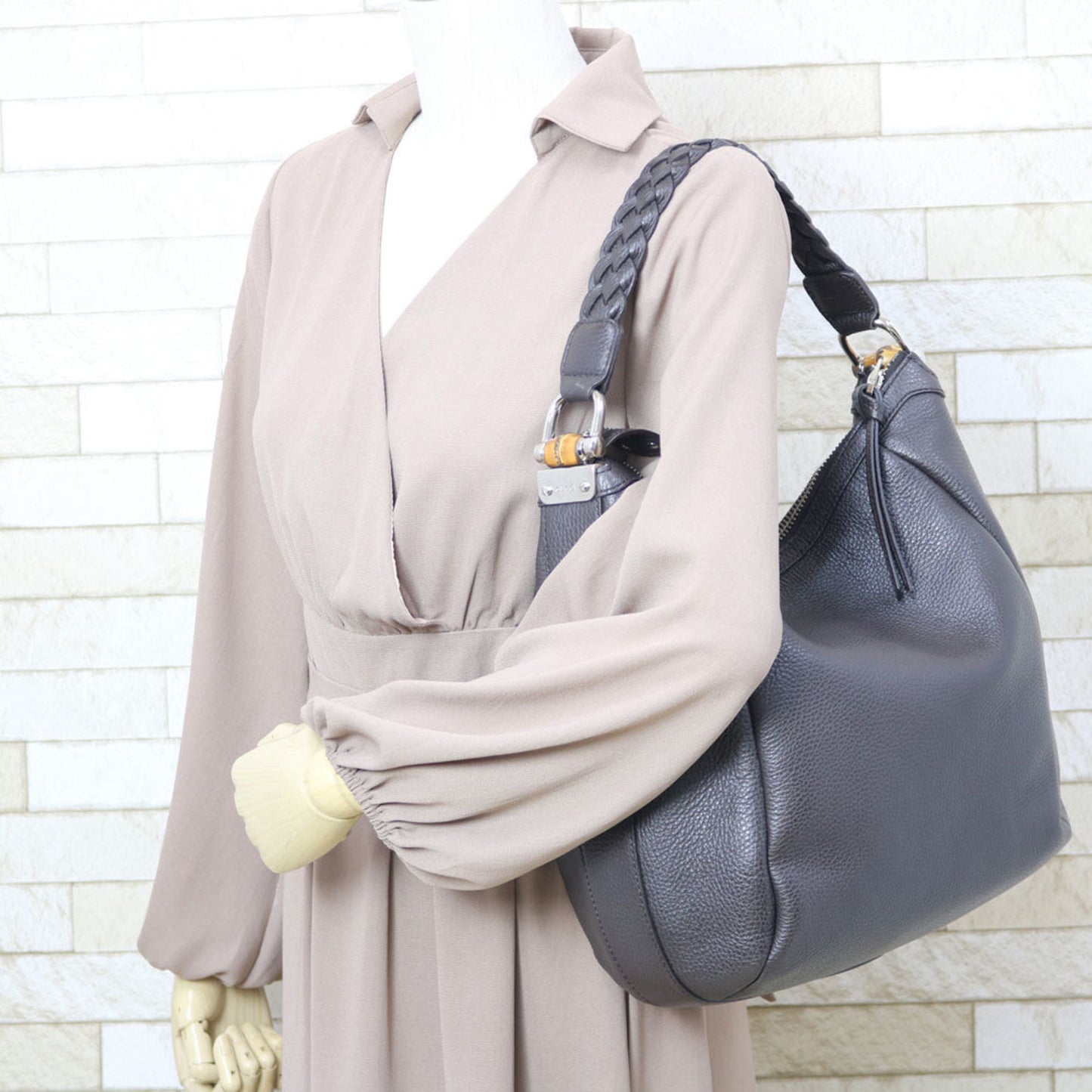 Gucci Lou Leather Shoulder Bag