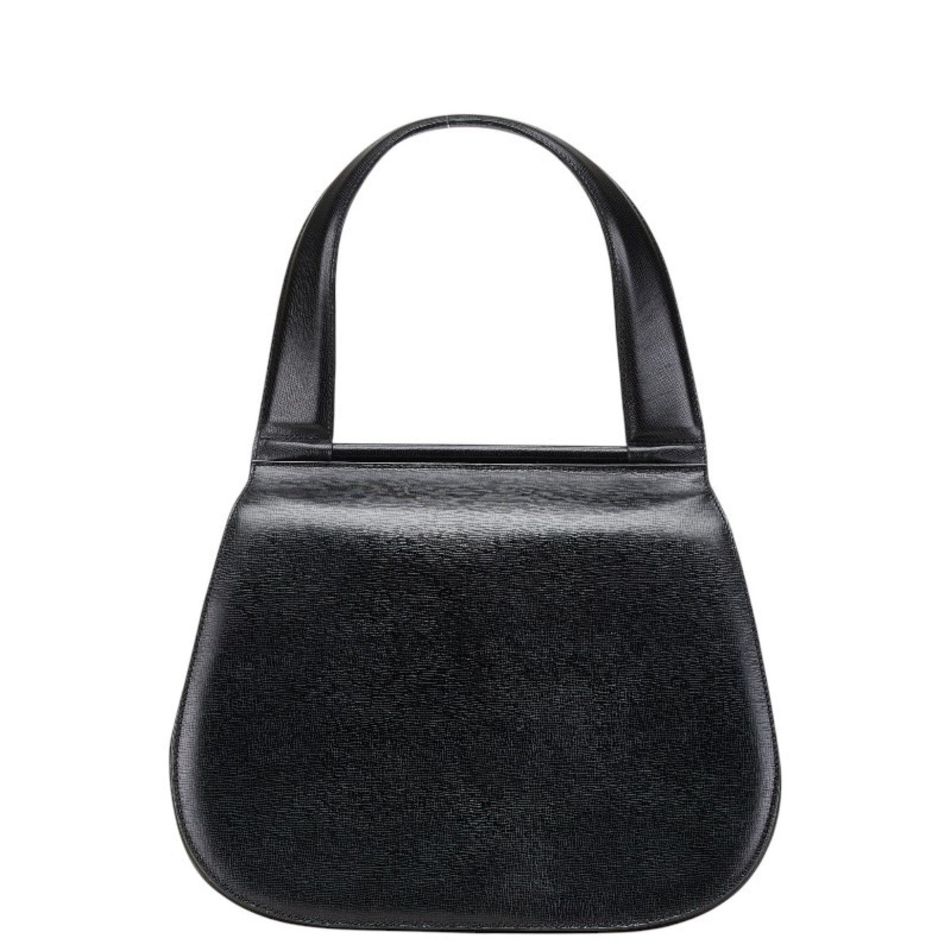 Christian Dior Black Leather Handbag  