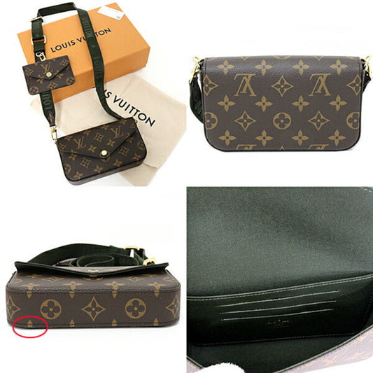 LOUIS VUITTON Multi Pochette Felicie Shoulder Bag M80091 Brown
