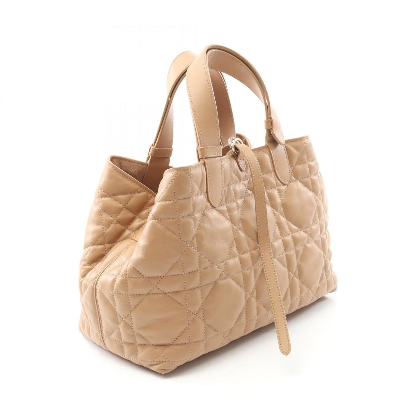 Christian Dior Beige Leather Handbag  