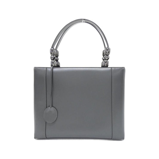 Christian Dior Gray Leather Handbag  