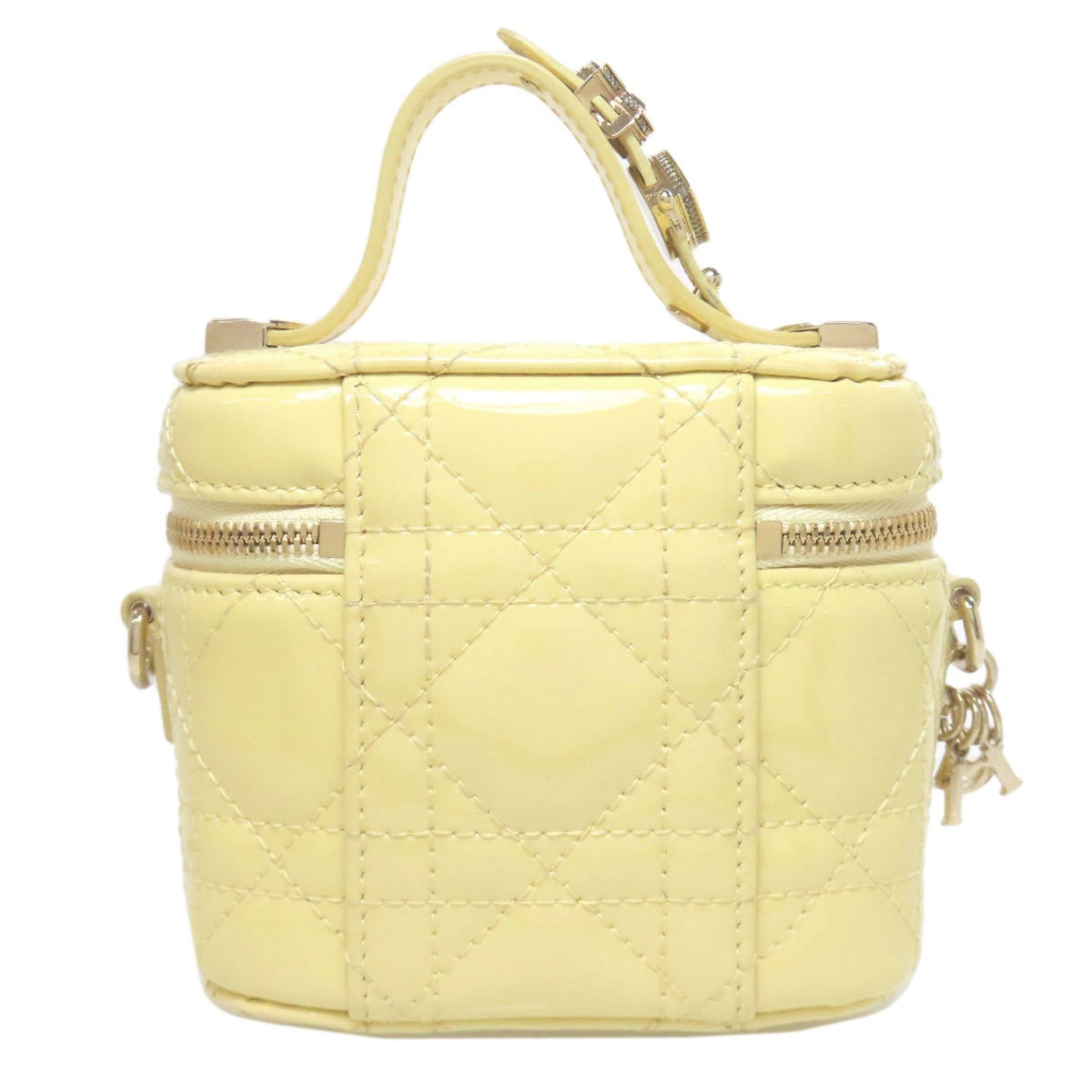 Christian Dior Yellow Handbag  