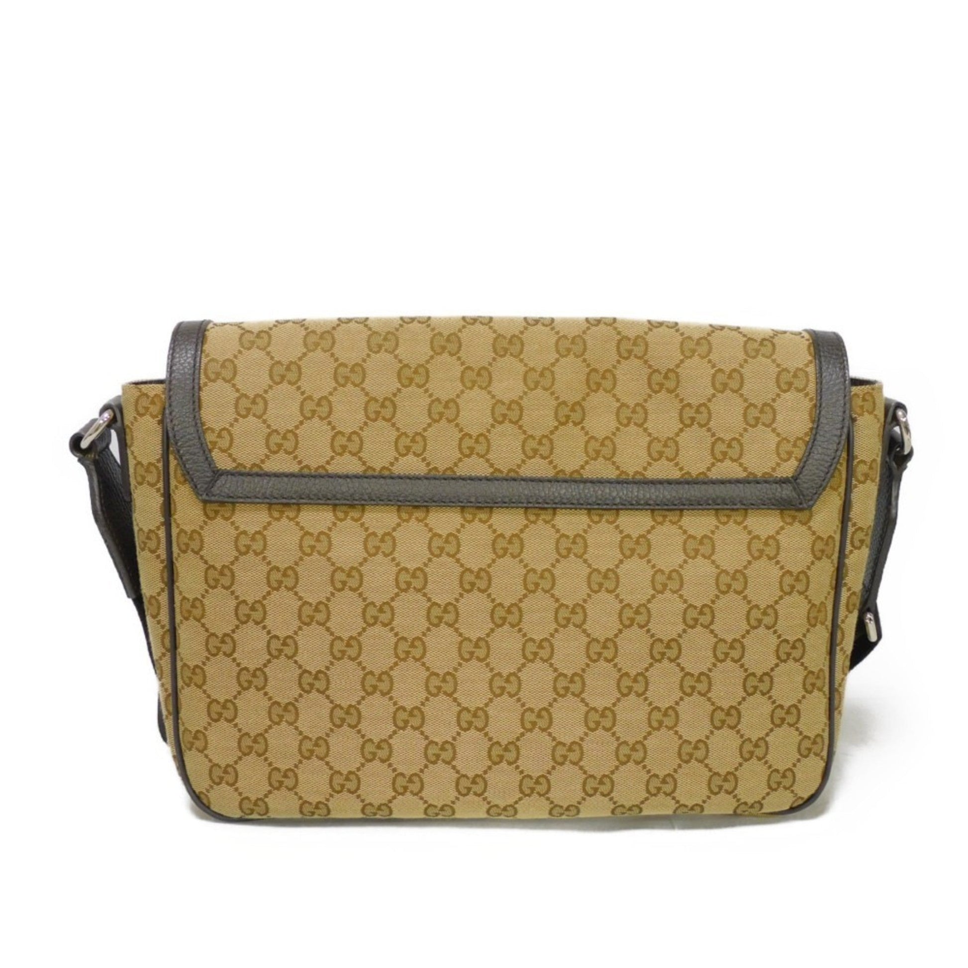 Gucci Leather Canvas Crossbody