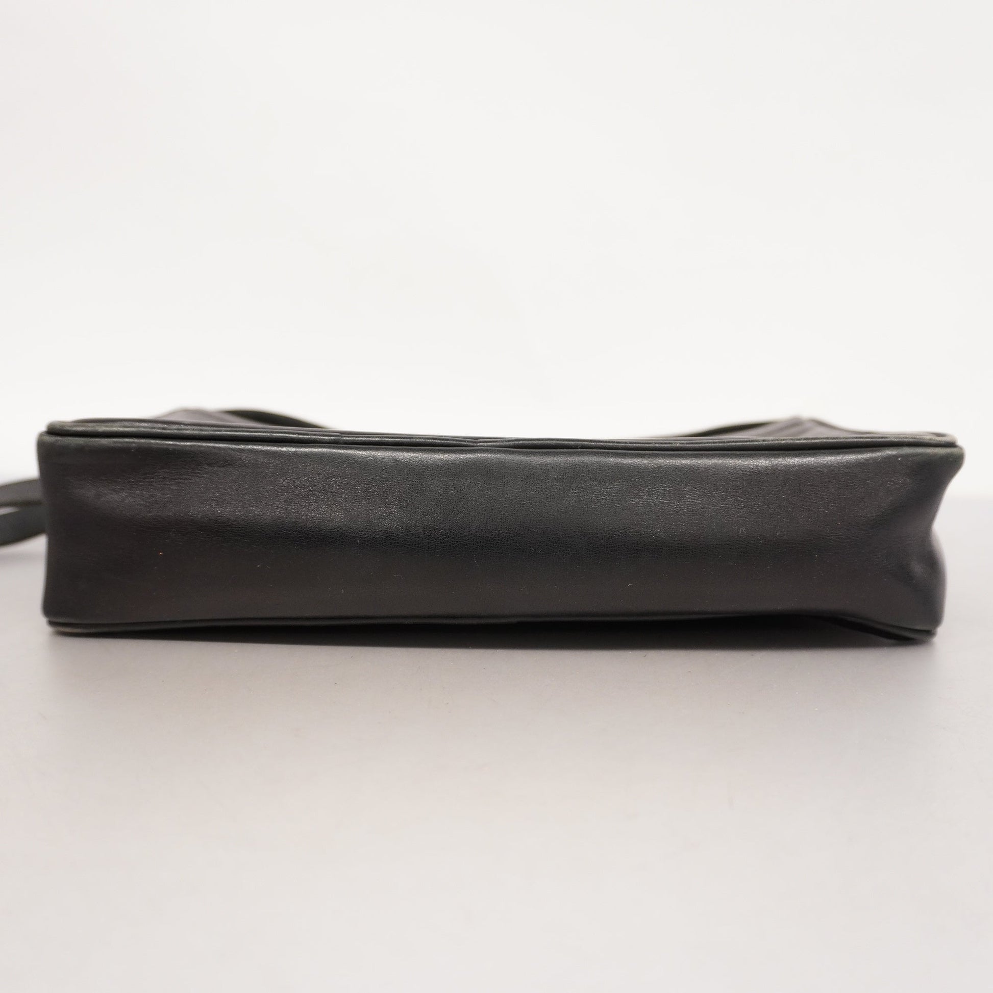Gucci Leather Canvas Shoulder Bag