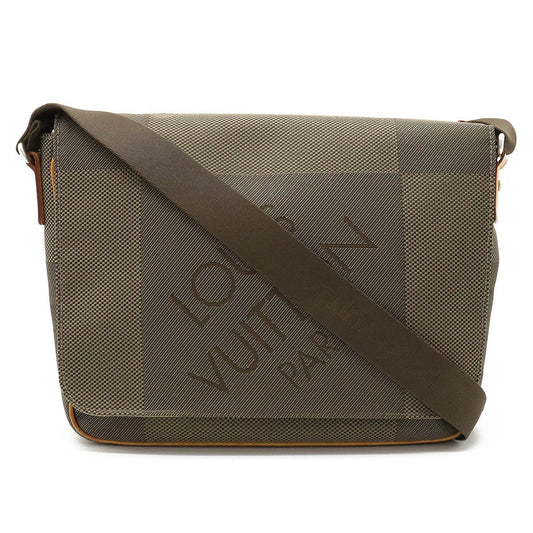 LOUIS VUITTON Damierjean Petit Messager Shoulder Bag Tail M93617