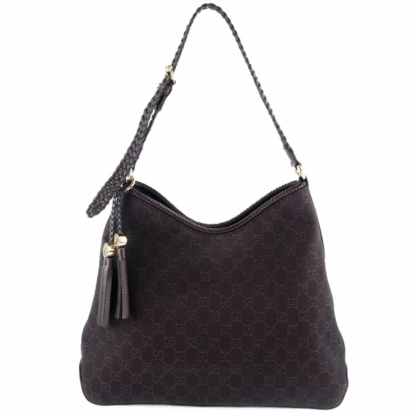 Gucci Lou Canvas Shoulder Bag