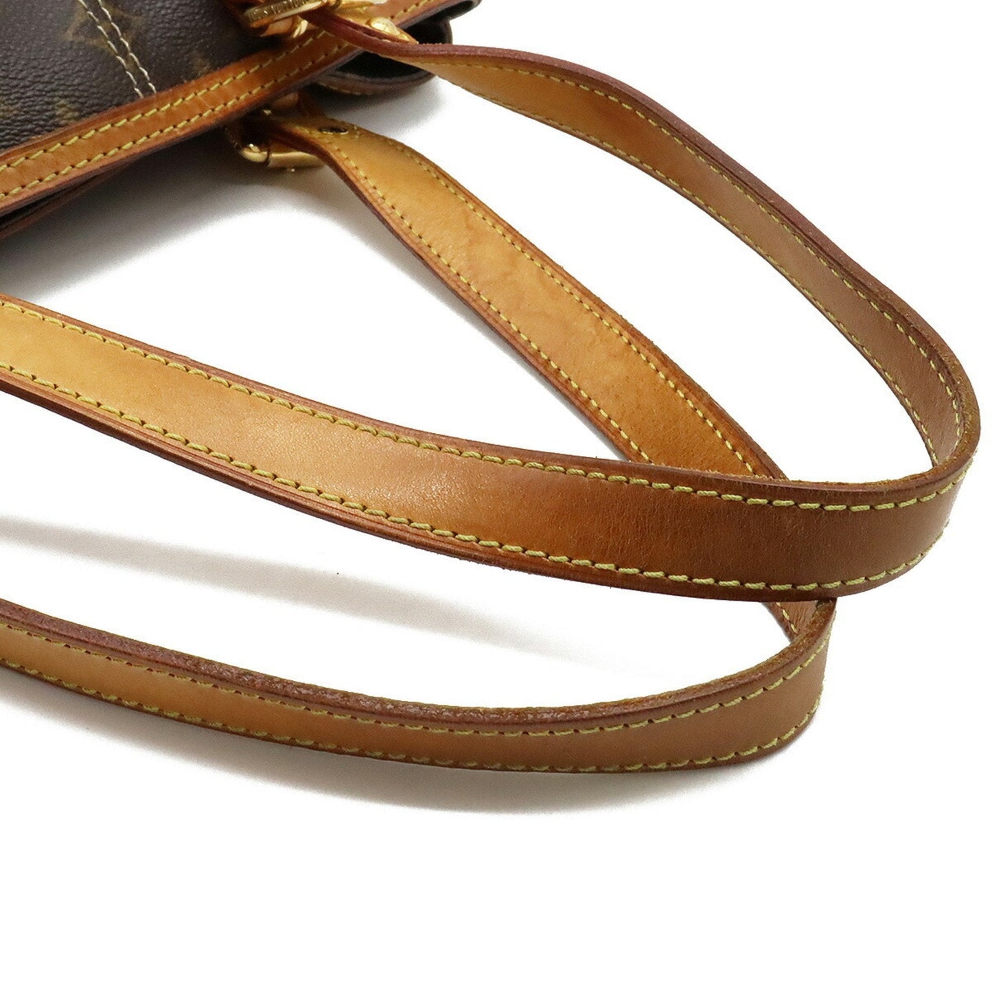LOUIS VUITTON Monogram Rivet Tote Bag Shoulder Stitch