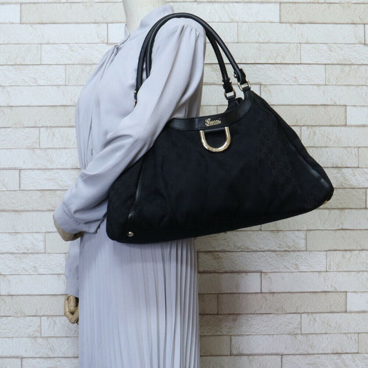 Gucci Canvas Shoulder Bag