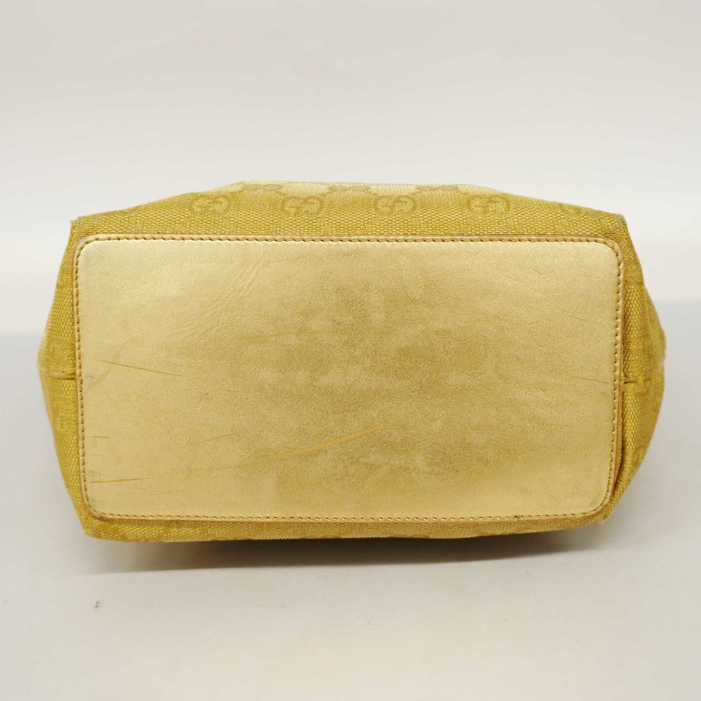 Gucci Leather Canvas Tote