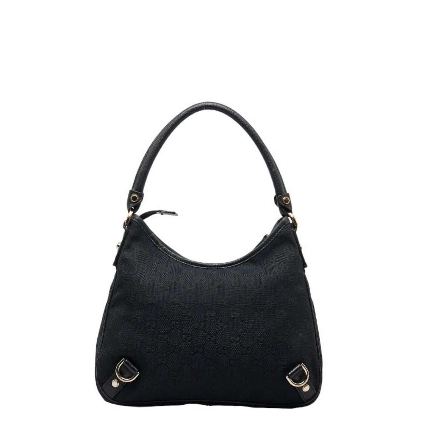 Gucci Leather Canvas Shoulder Bag