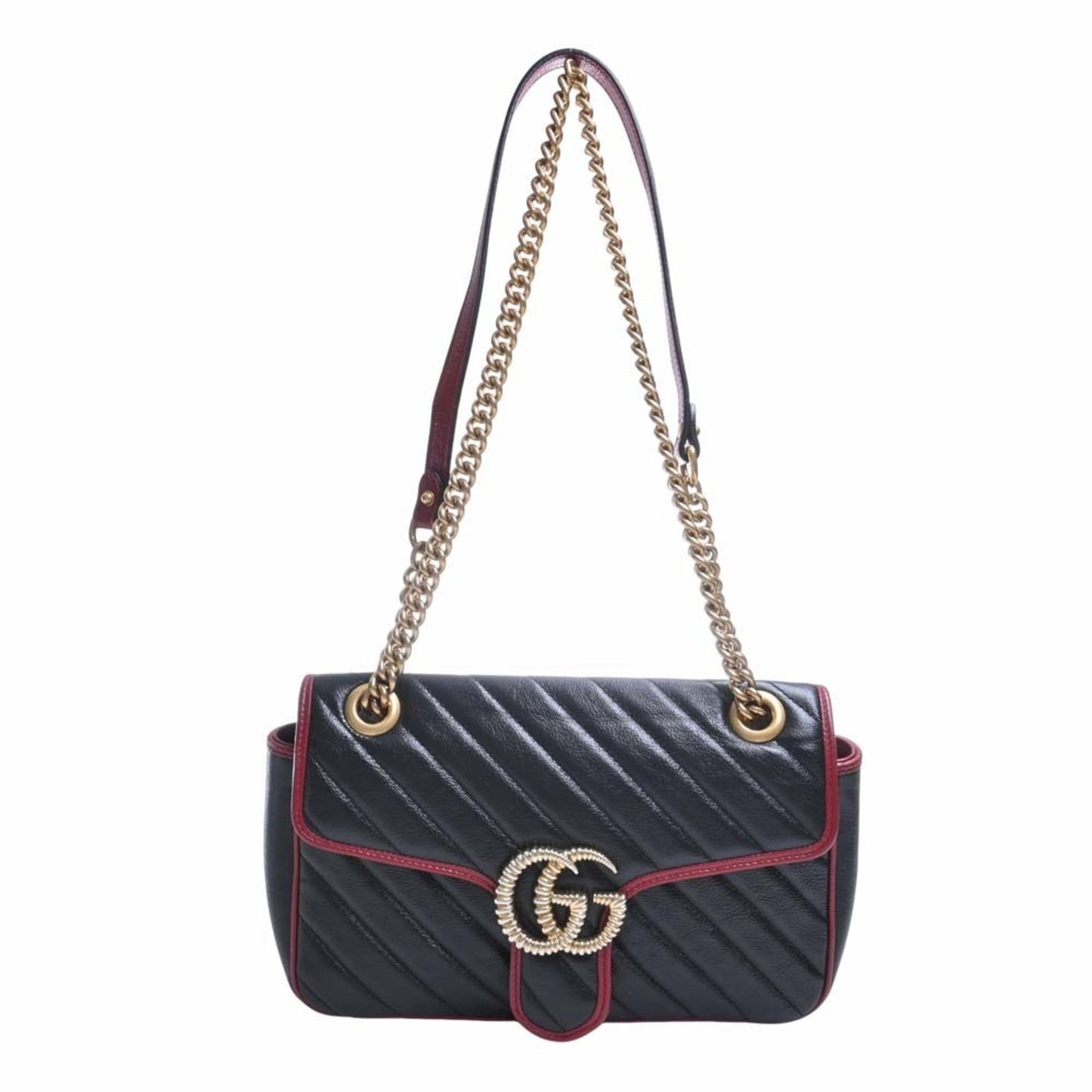 Gucci Chain Leather Shoulder Bag