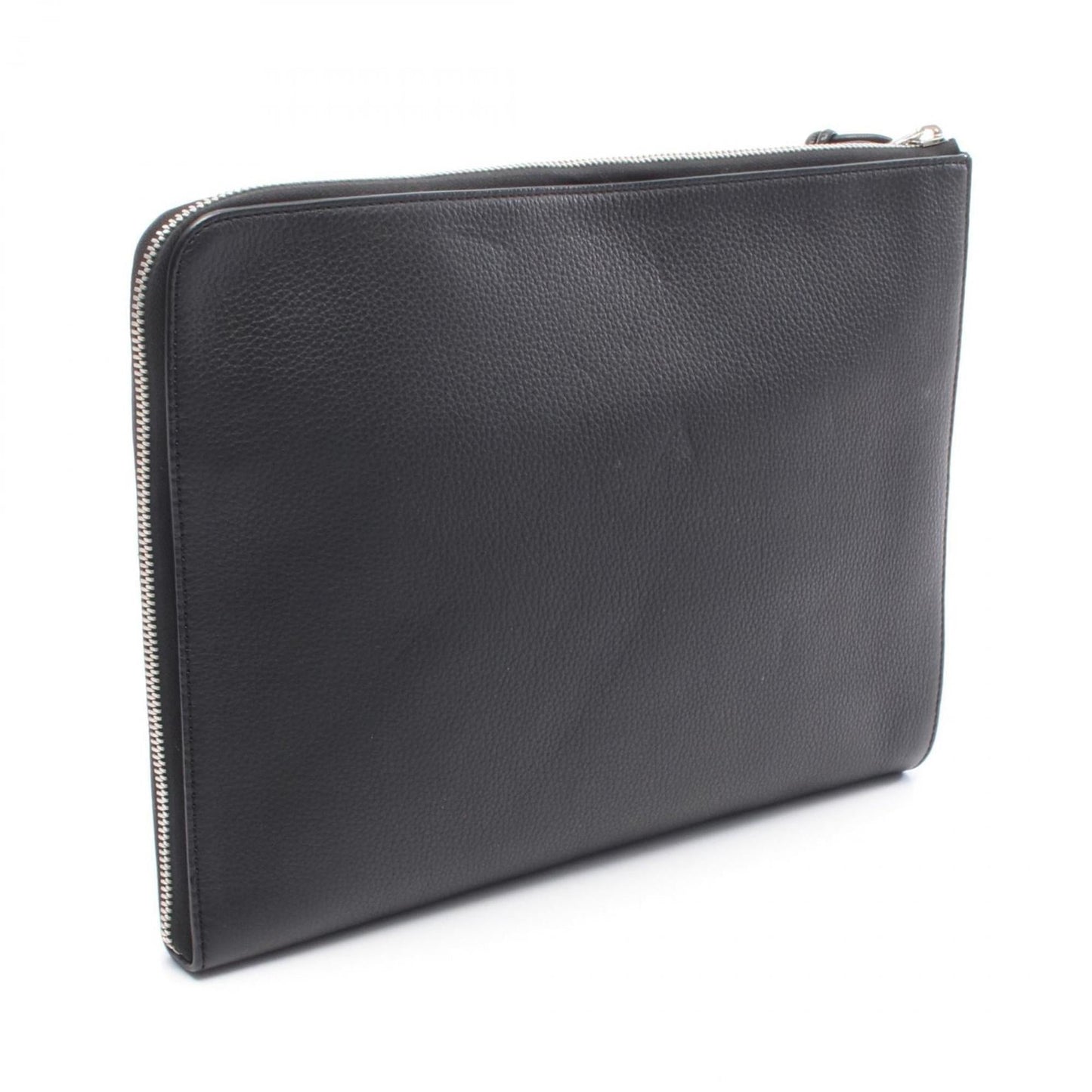 Christian Dior Black Leather Clutch Bag  
