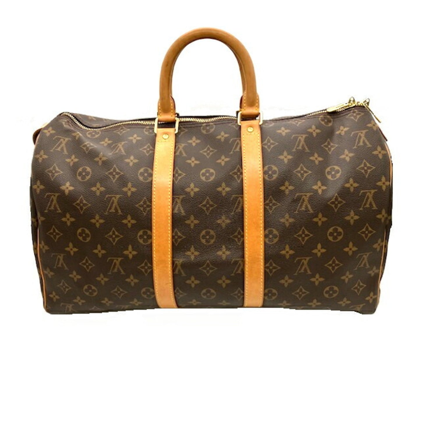 LOUIS VUITTON Monogram Keepall 45 Shoulder Boston Bag Men Women