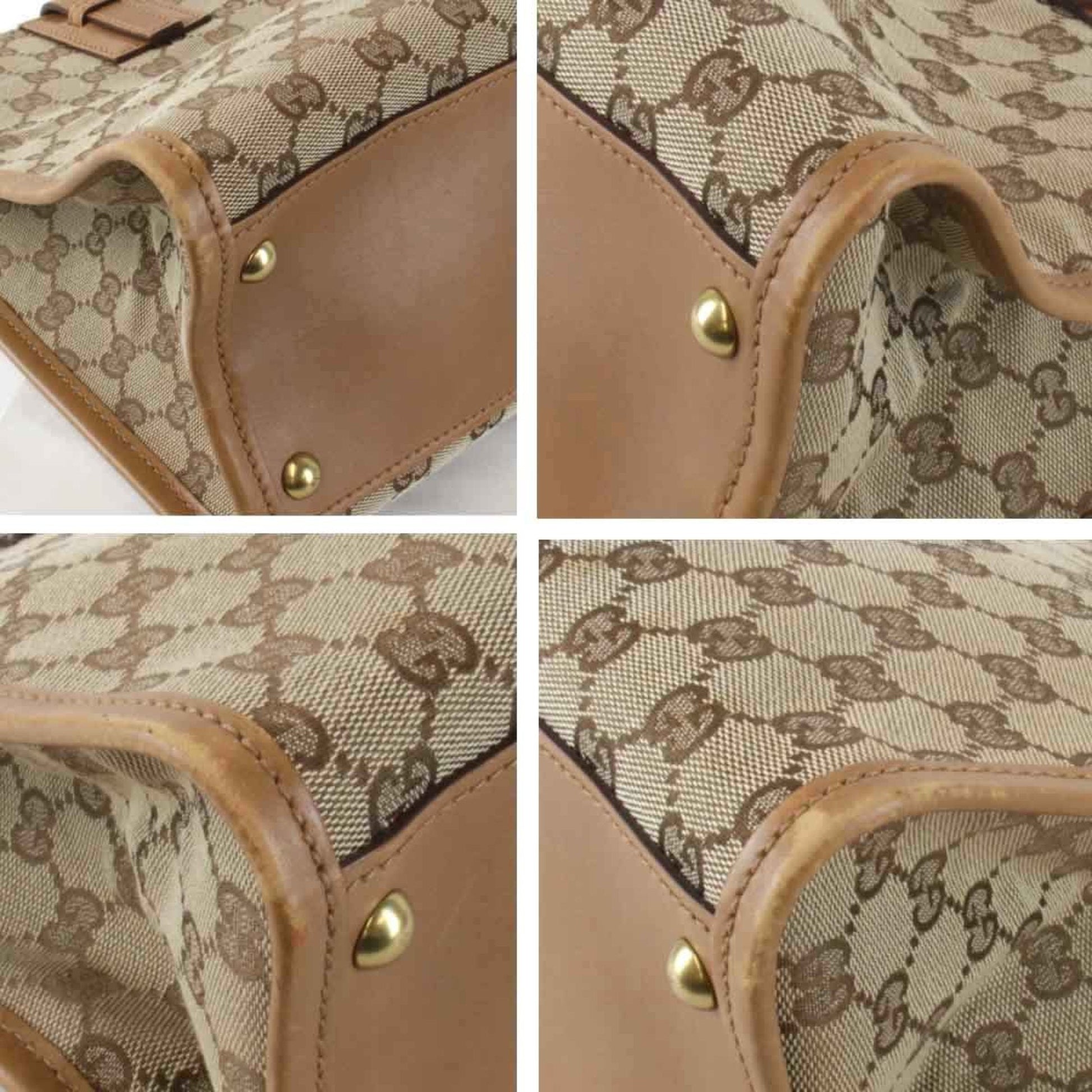 Gucci Canvas Shoulder Bag
