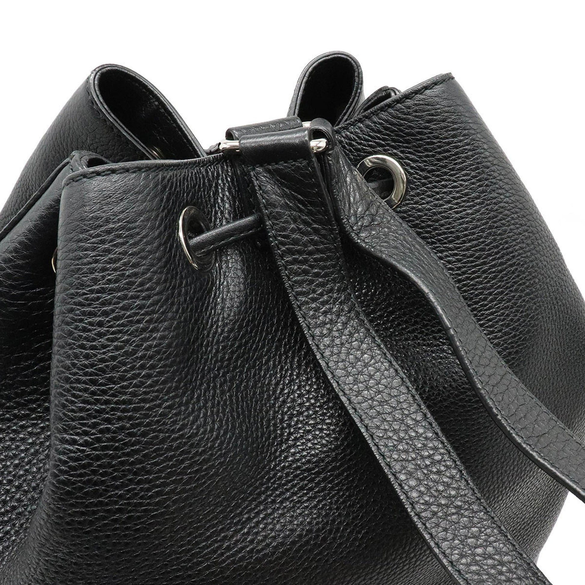 Gucci Soho Black Leather Backpack