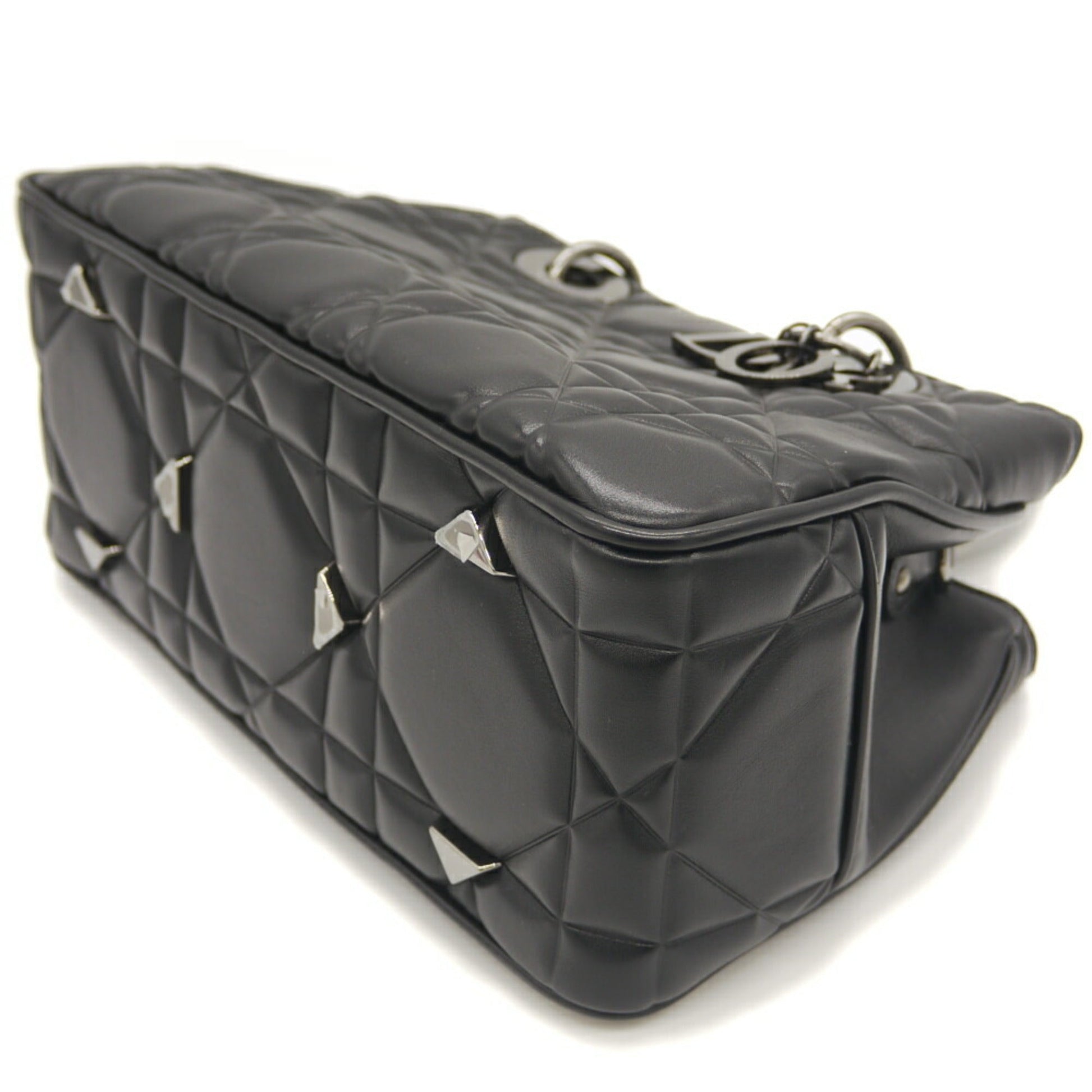 Christian Dior Leather Handbag Shoulder Bag  