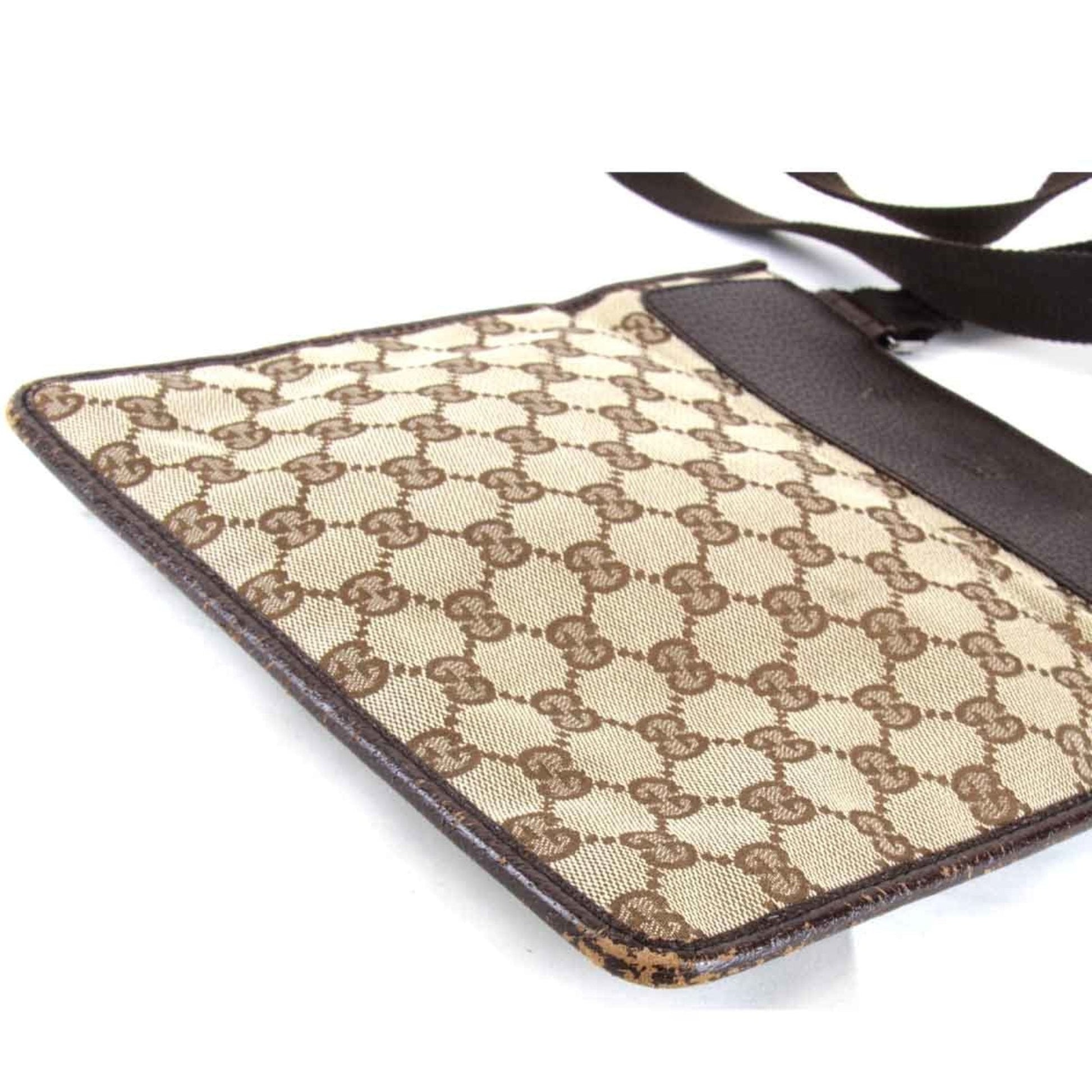 Gucci Canvas Shoulder Bag
