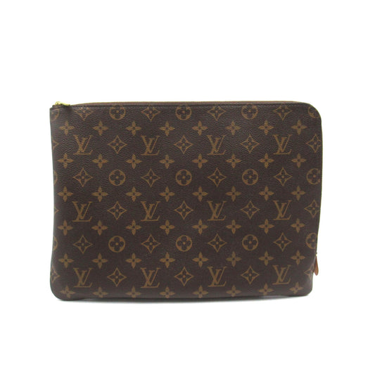 LOUIS VUITTON Etui Voyage GM Brown Monogram PVC coated canvas M43442