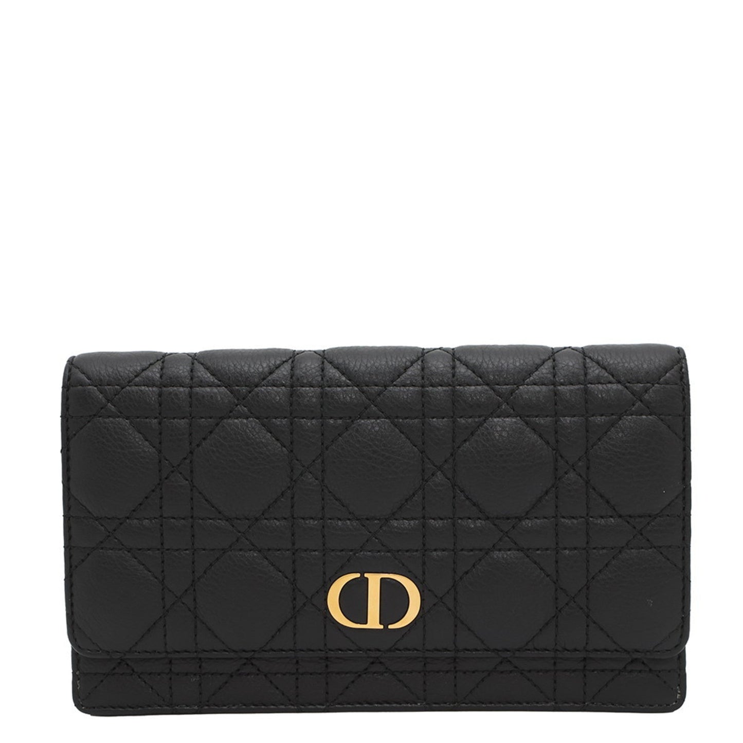 Christian Dior Black Leather Sling Bag  
