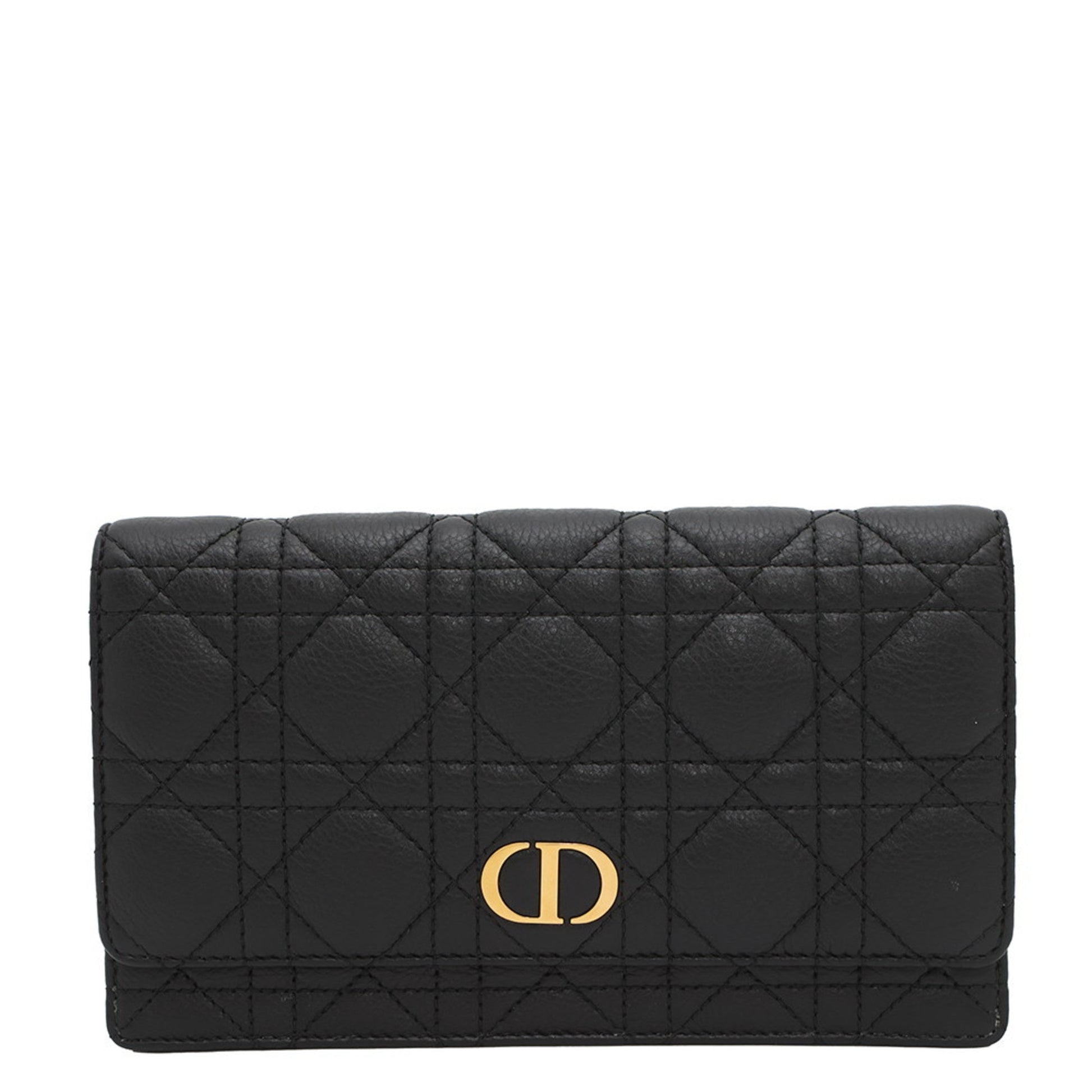 Christian Dior Black Leather Sling Bag  