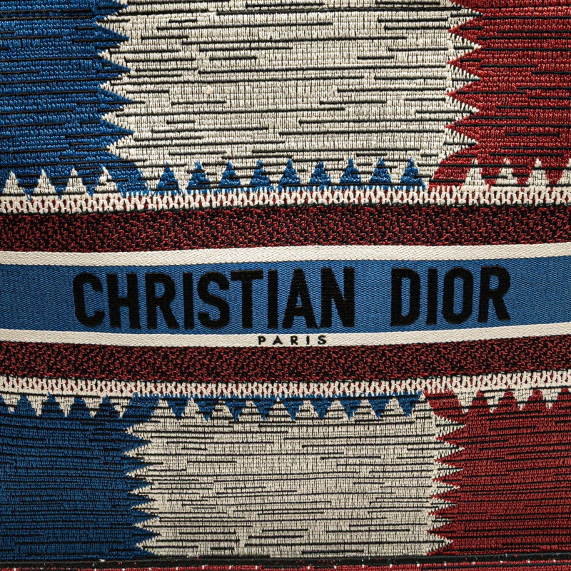 Christian Dior Multi-Color Canvas Tote Bag  
