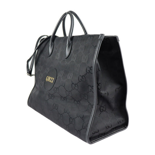 Gucci Nylon Leather Tote