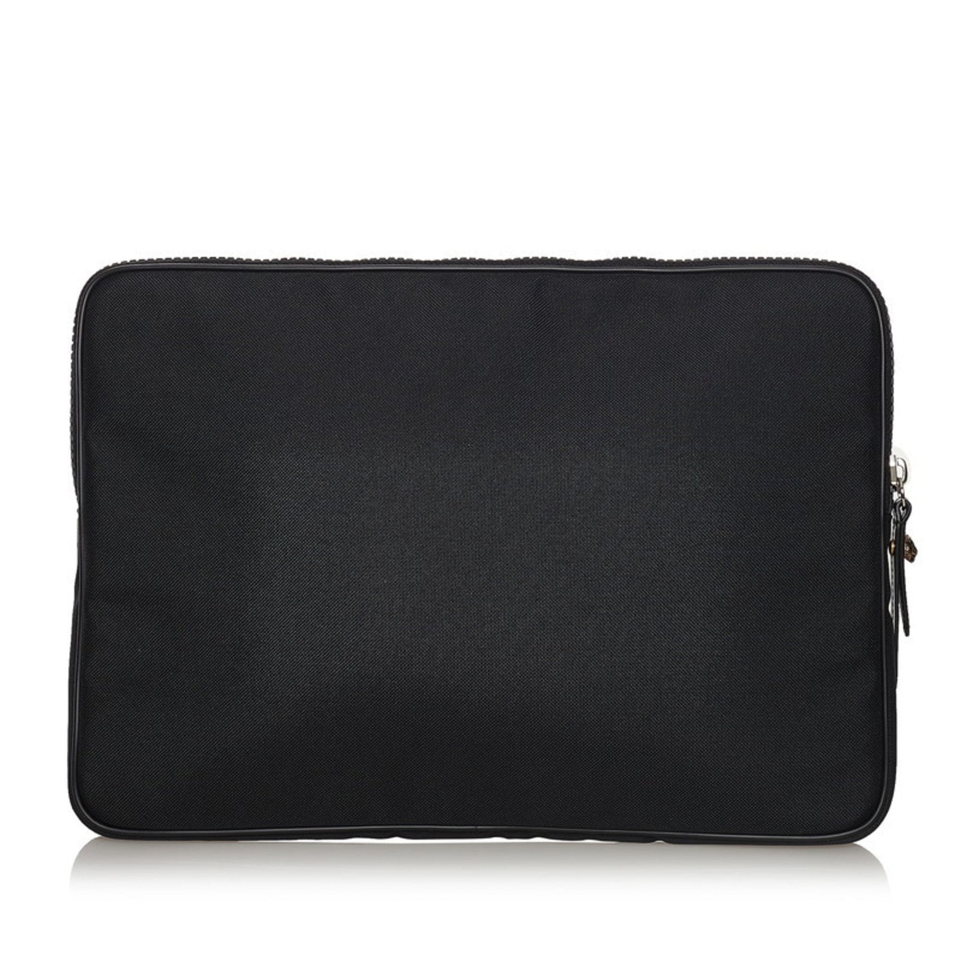 Gucci Black Canvas Clutch