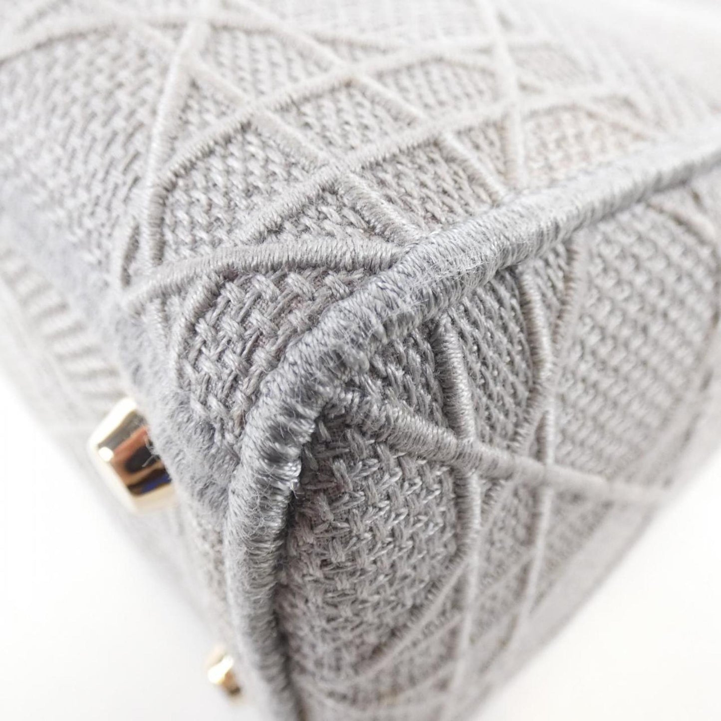 Christian Dior Multi-Color Canvas Handbag  