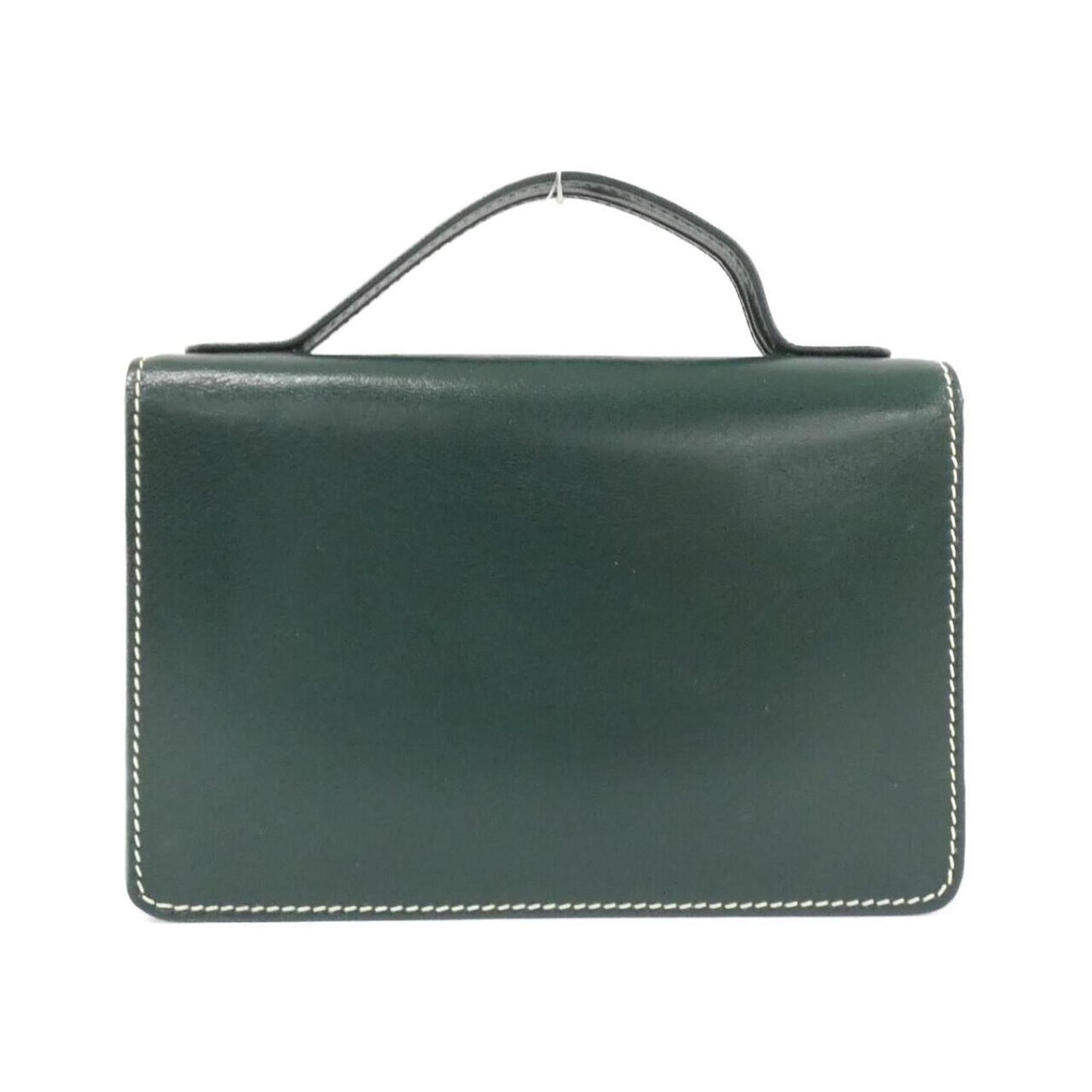 Christian Dior Green Leather Handbag  