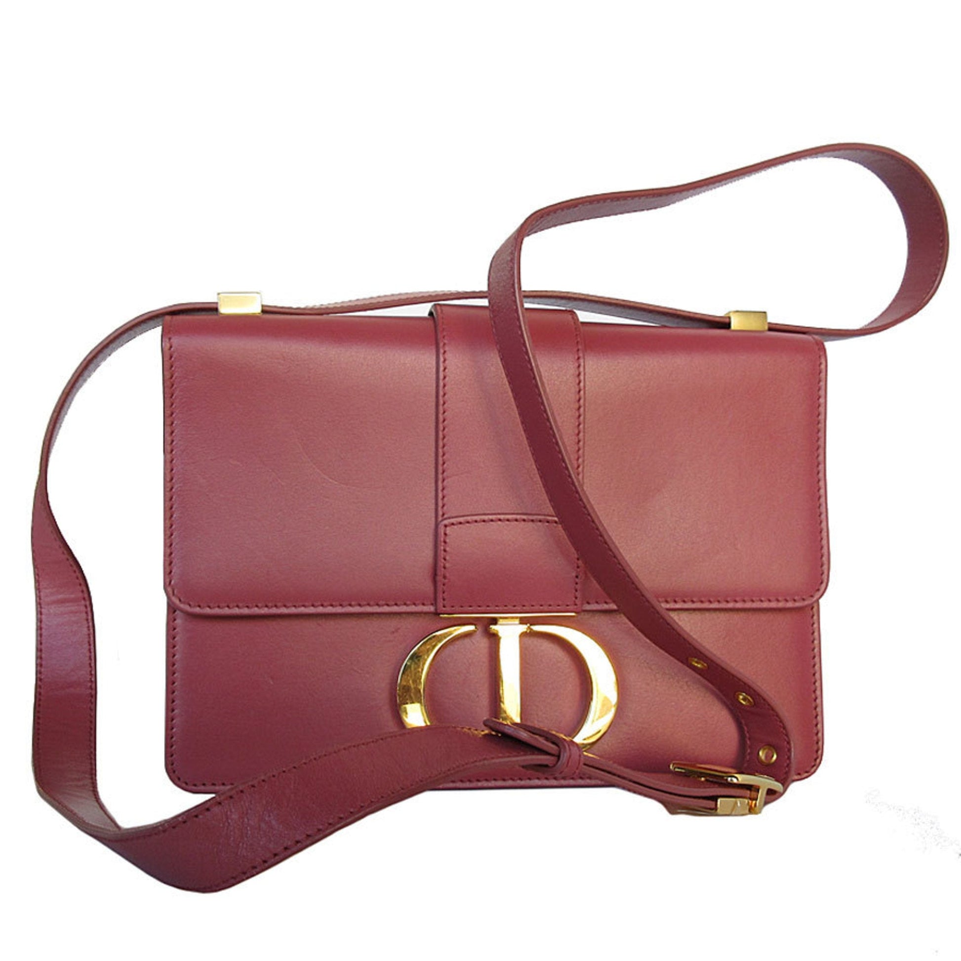 Christian Dior Pink Leather Shoulder Bag  