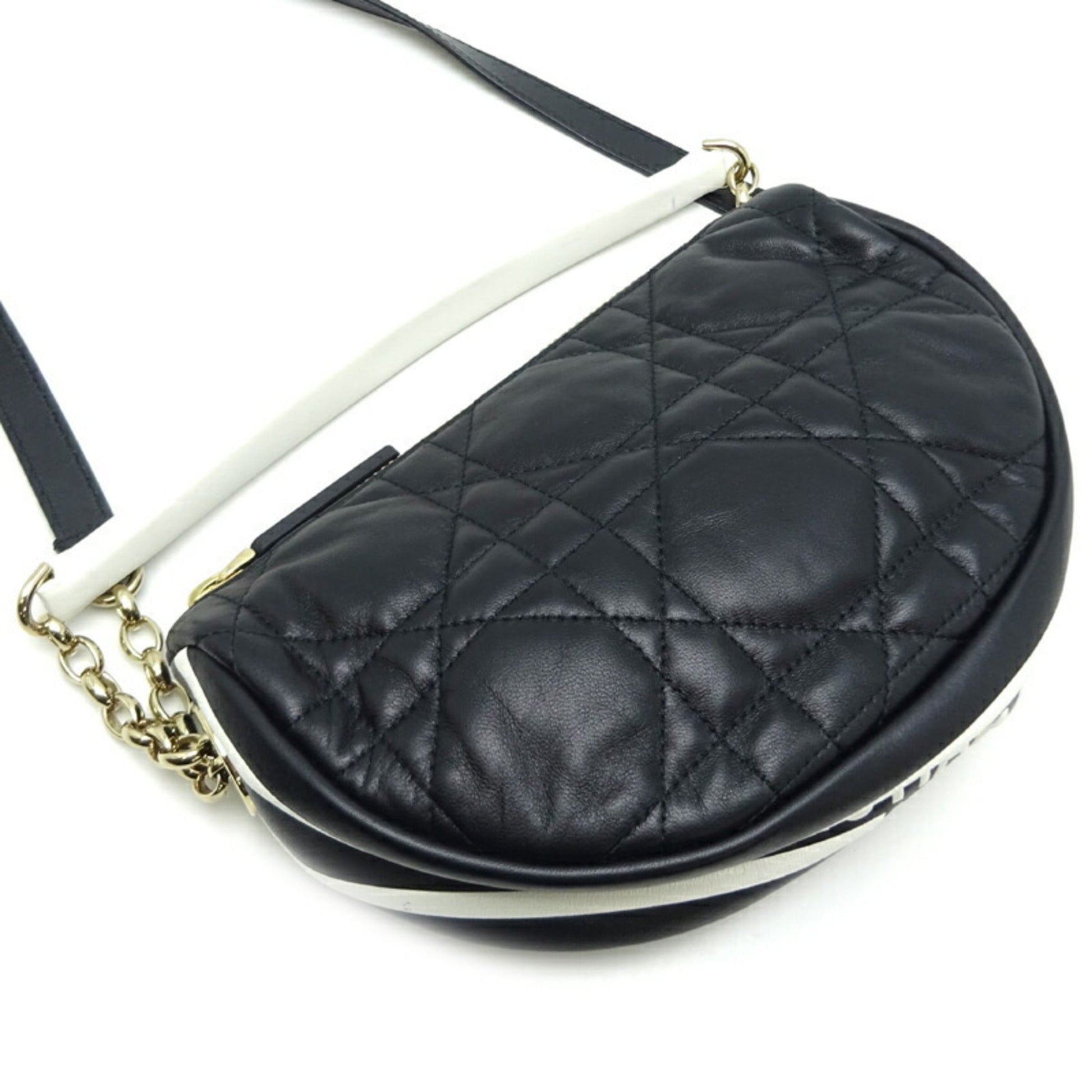 Christian Dior Black Leather Handbag  