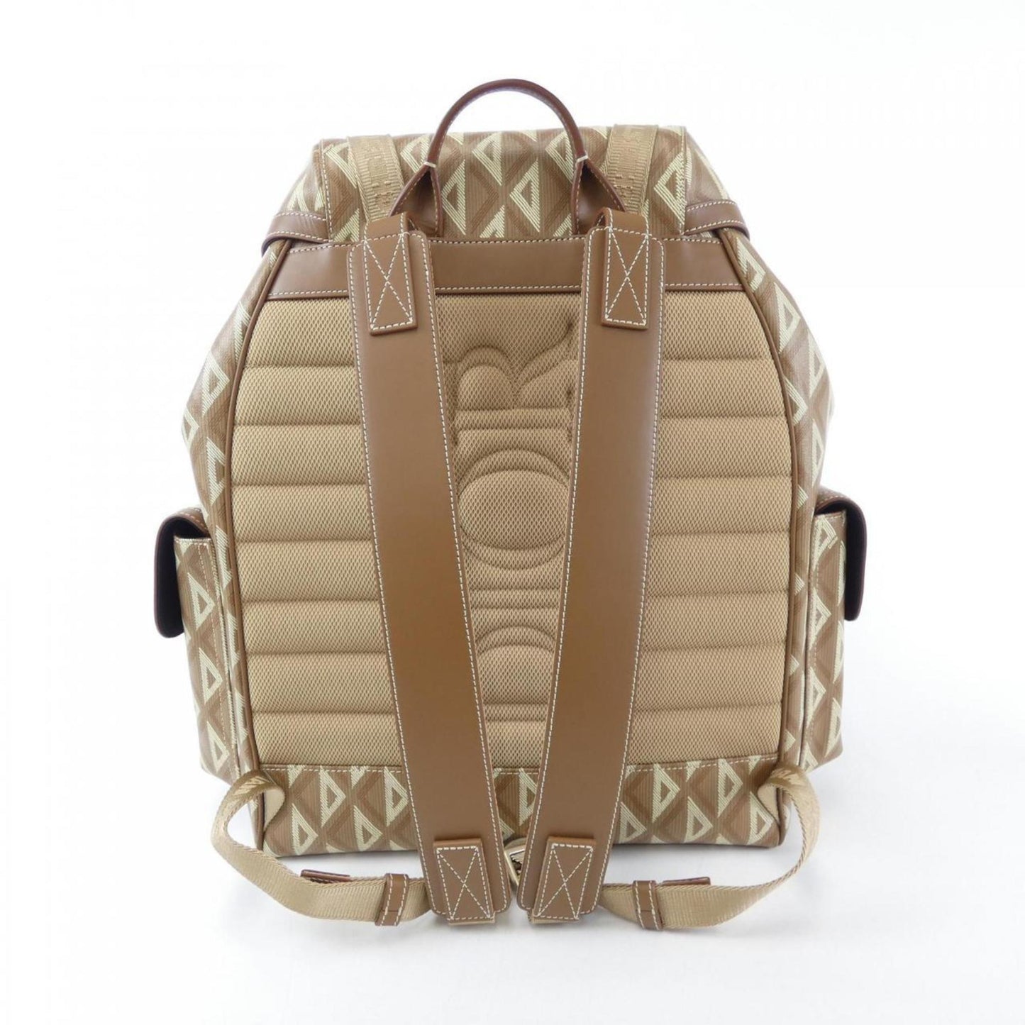 Christian Dior Beige Brown Backpack  