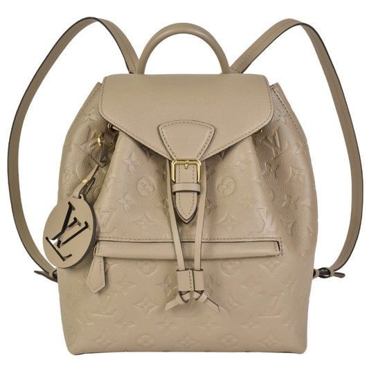 LOUIS VUITTON Montsuri PM Backpack Monogram Implant Tourtrail Rucksack M45410