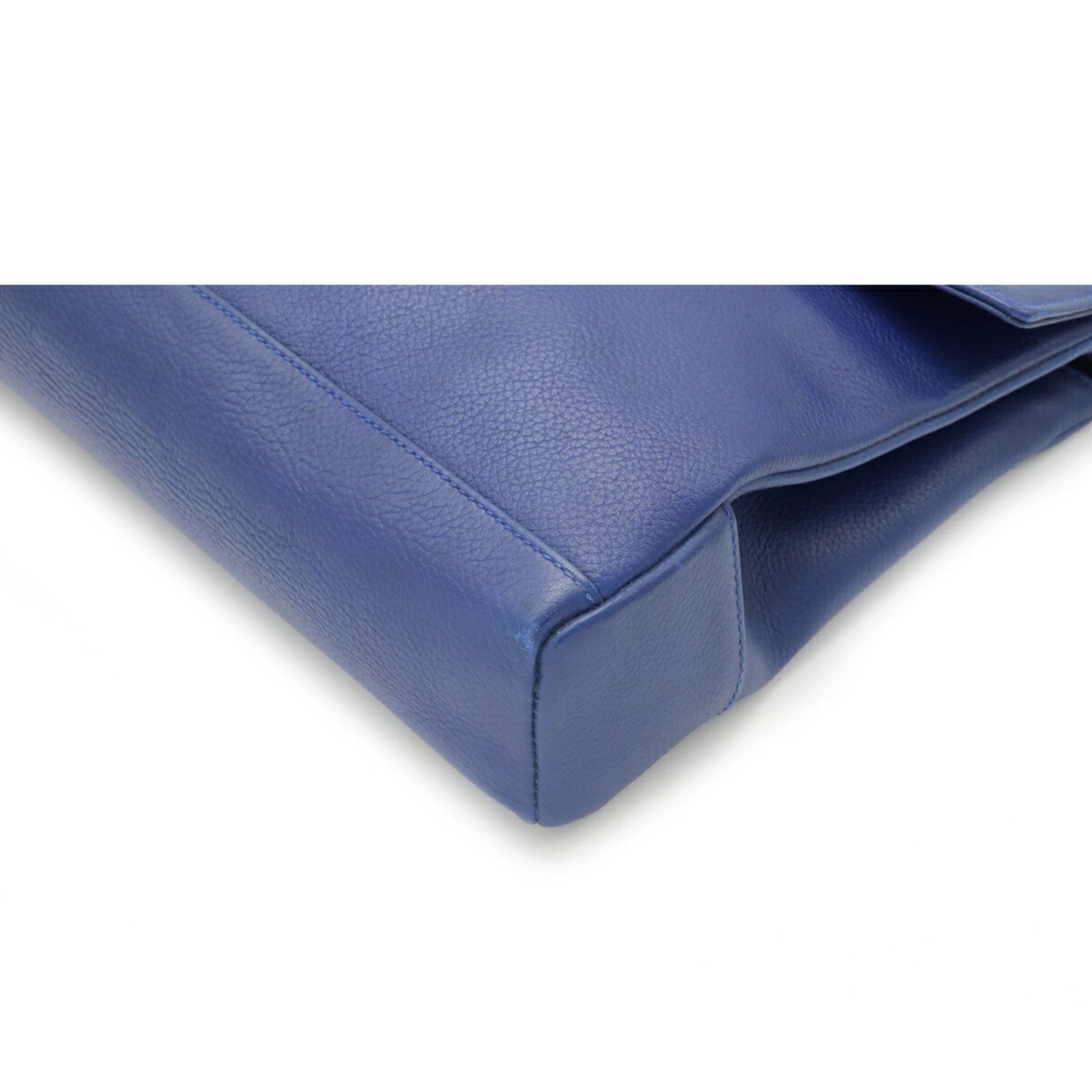 Gucci Blue Leather Shoulder Bag Style 3